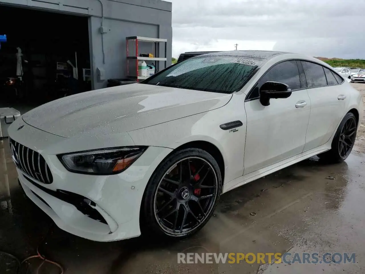 1 Photograph of a damaged car W1K7X5KB6NA046557 MERCEDES-BENZ GT-CLASS 2022