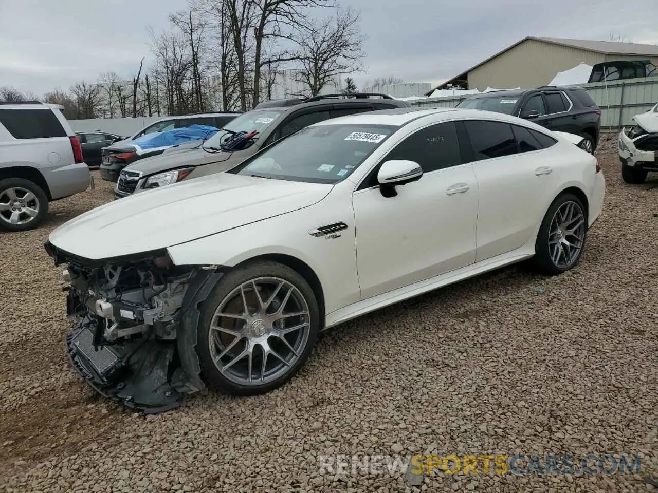 1 Photograph of a damaged car W1K7X5KB9NA054247 MERCEDES-BENZ GT-CLASS 2022