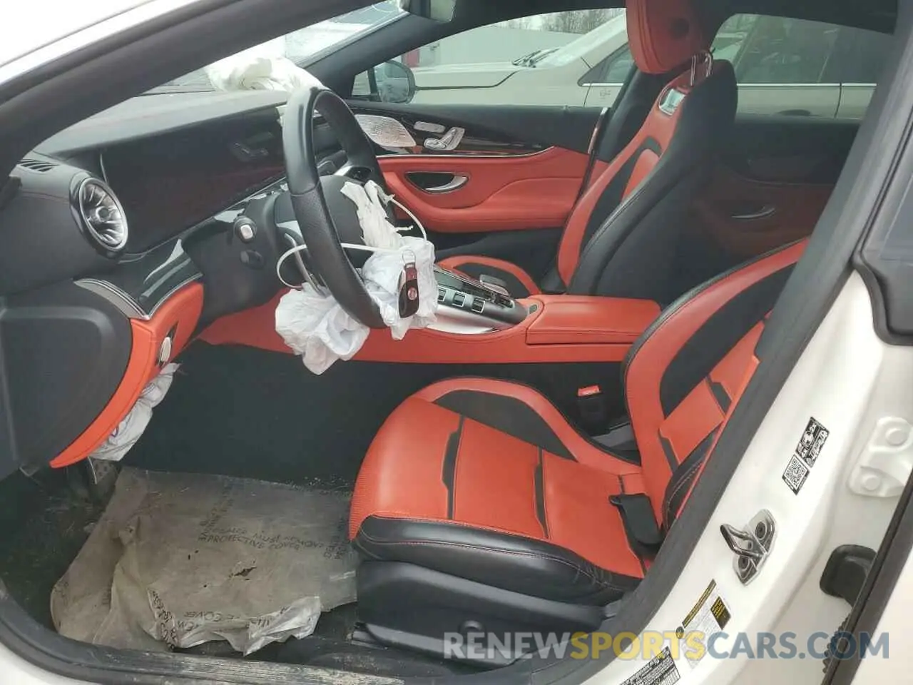 7 Photograph of a damaged car W1K7X5KB9NA054247 MERCEDES-BENZ GT-CLASS 2022