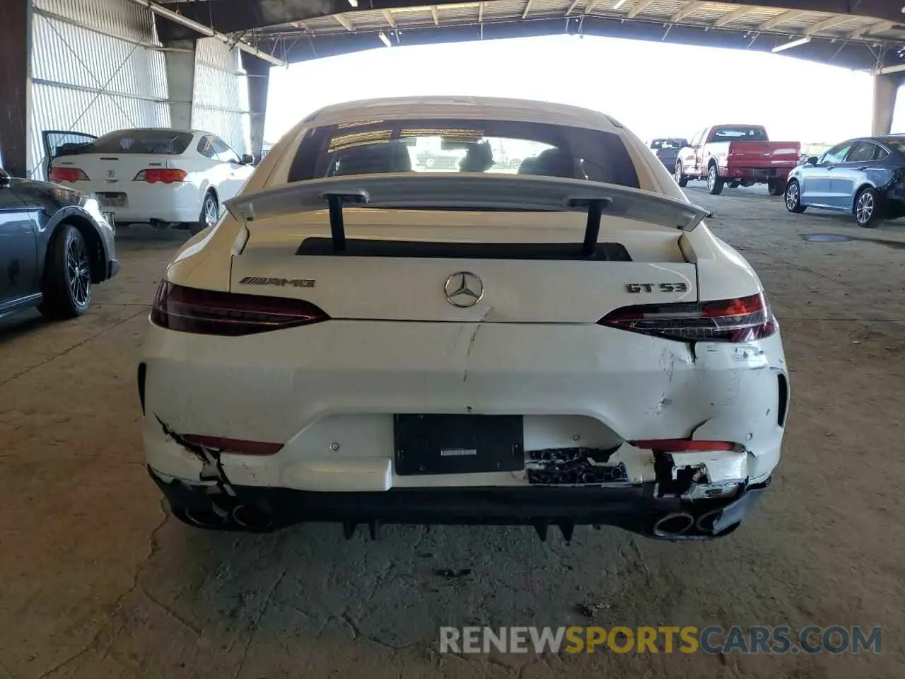 6 Photograph of a damaged car W1K7X6BB1PA054896 MERCEDES-BENZ GT-CLASS 2023