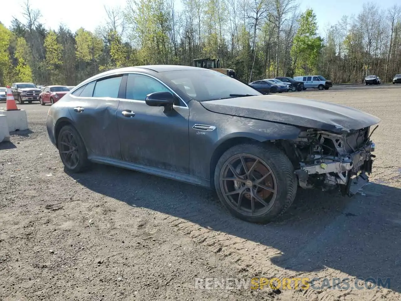 4 Photograph of a damaged car W1K7X6BB5PA055209 MERCEDES-BENZ GT-CLASS 2023