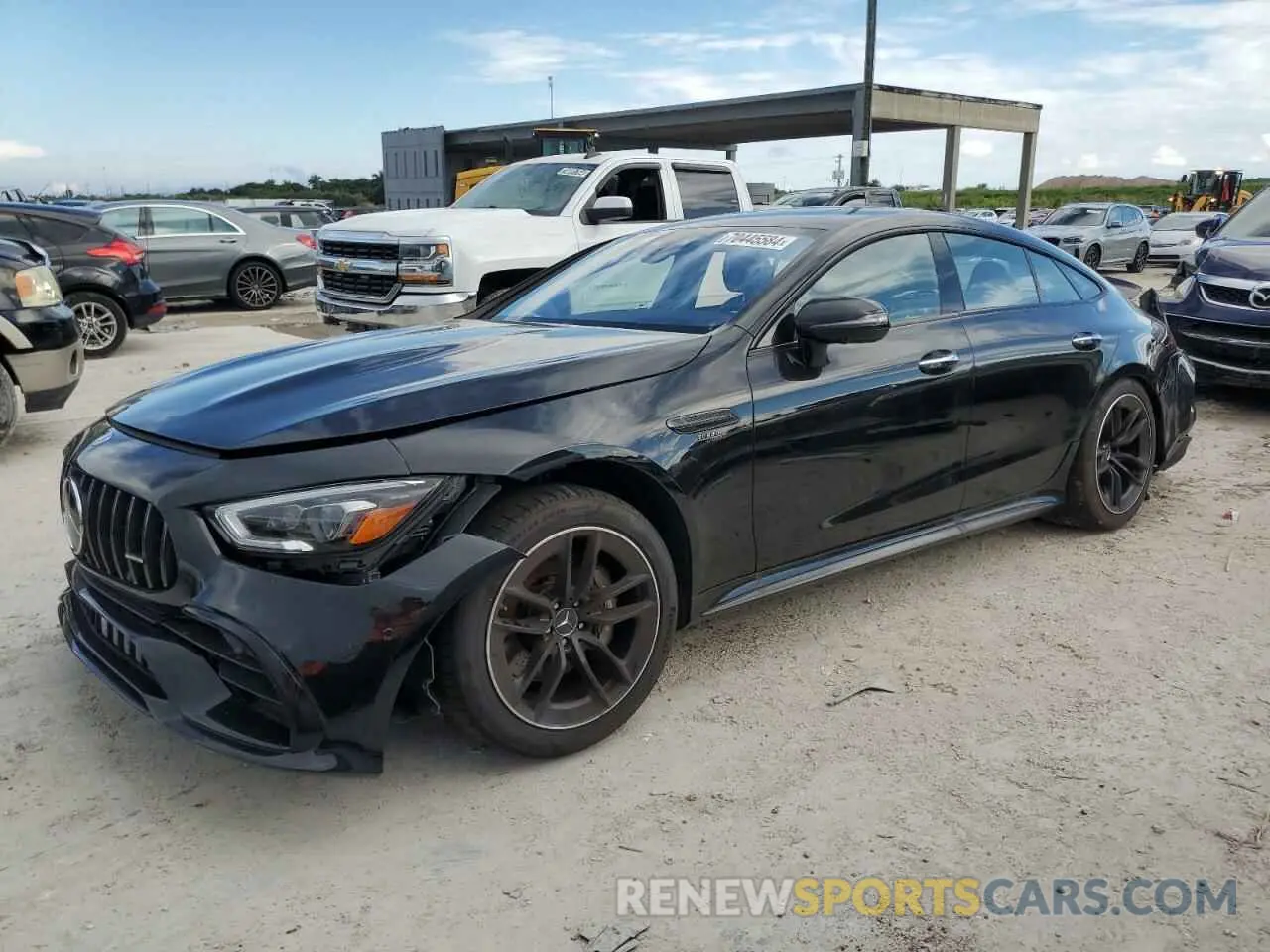 1 Photograph of a damaged car W1K7X6BB9PA056430 MERCEDES-BENZ GT-CLASS 2023