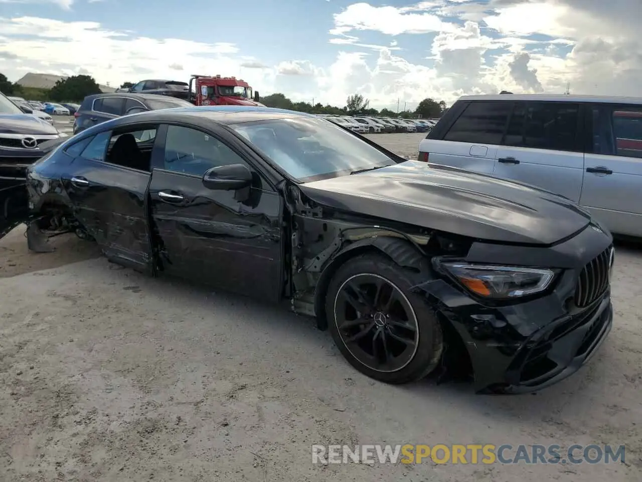 4 Photograph of a damaged car W1K7X6BB9PA056430 MERCEDES-BENZ GT-CLASS 2023