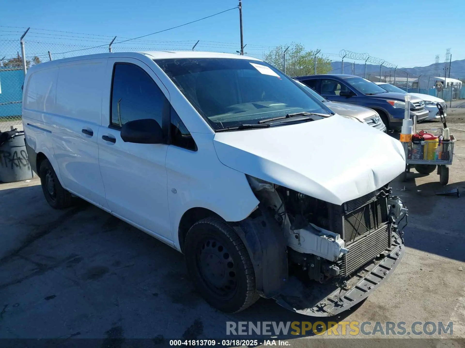 1 Photograph of a damaged car WD3PG2EAXK3530575 MERCEDES-BENZ METRIS 2019