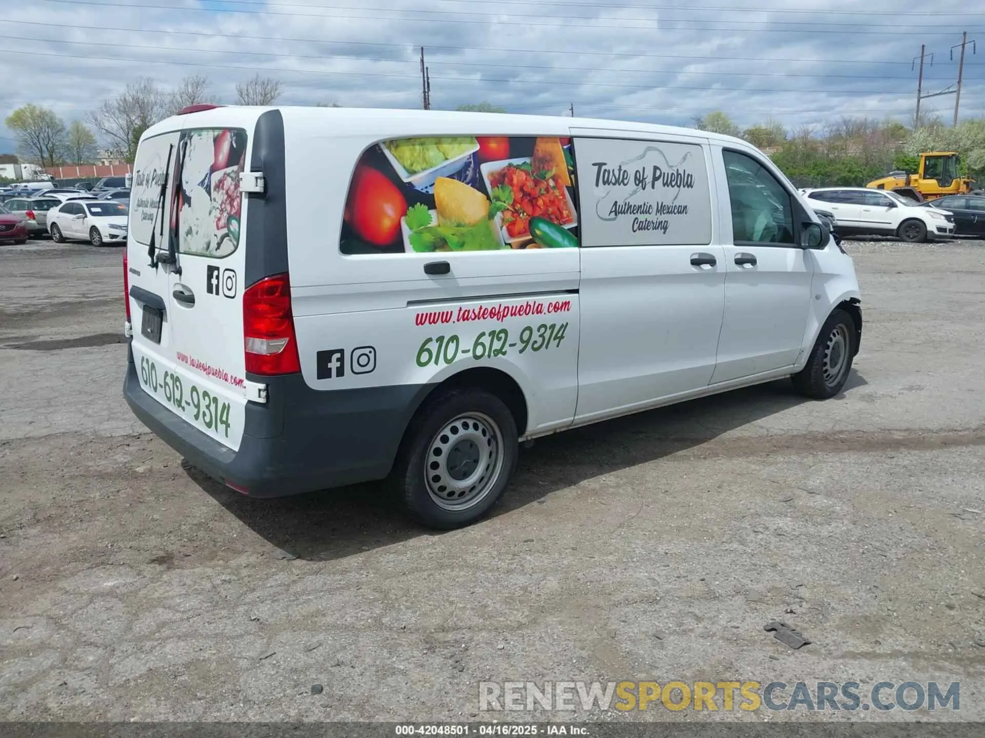 4 Photograph of a damaged car WD3PG3EA9K3592801 MERCEDES-BENZ METRIS 2019