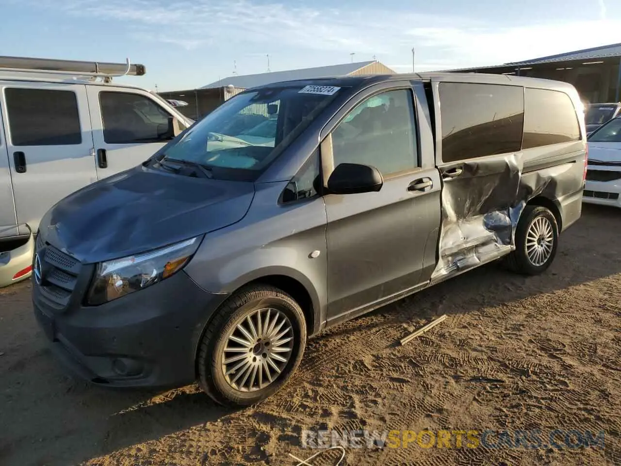 1 Photograph of a damaged car WD4PG2EE8K3522294 MERCEDES-BENZ METRIS 2019