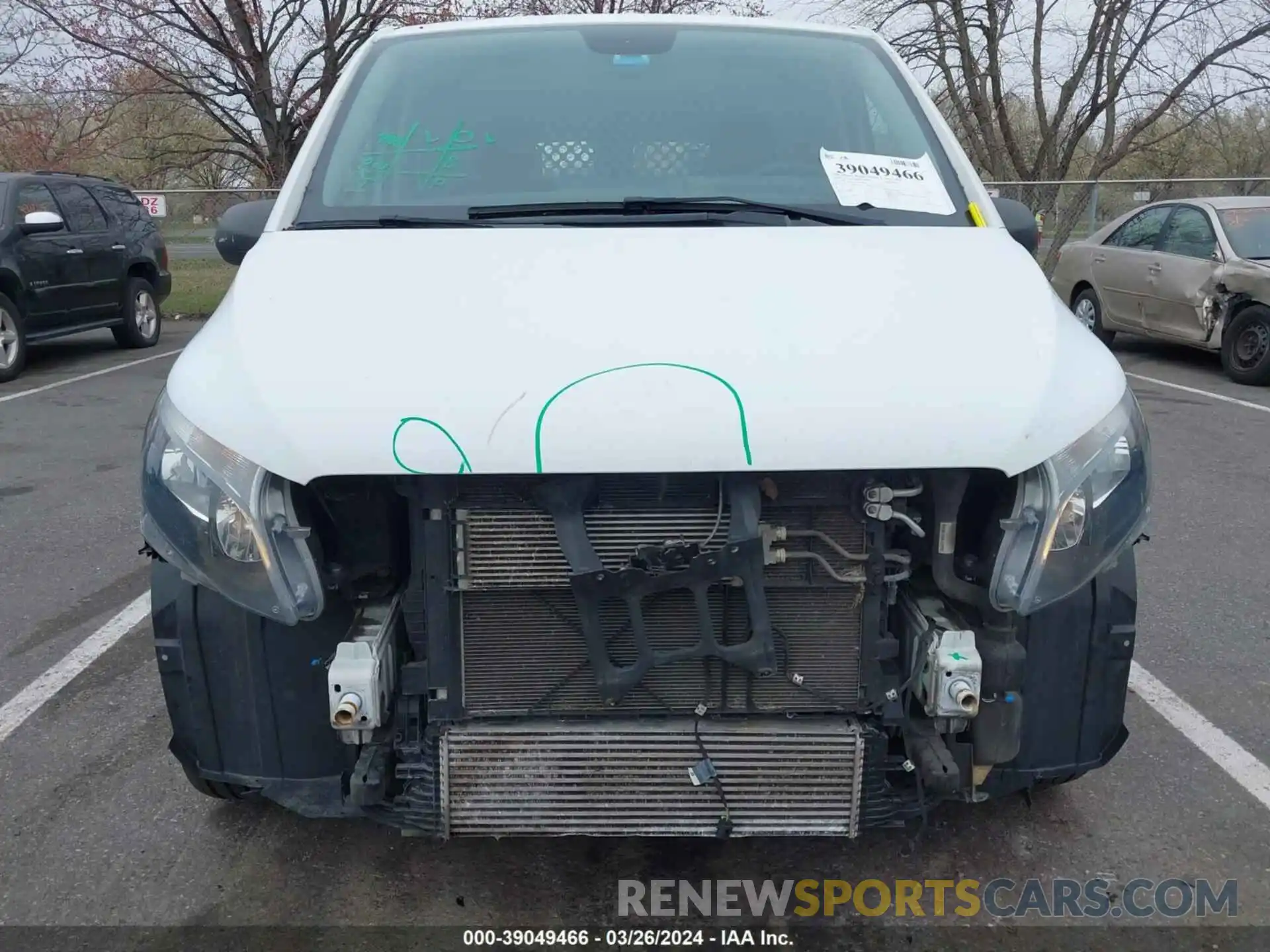 6 Photograph of a damaged car WD3PG2EA1L3673528 MERCEDES-BENZ METRIS 2020