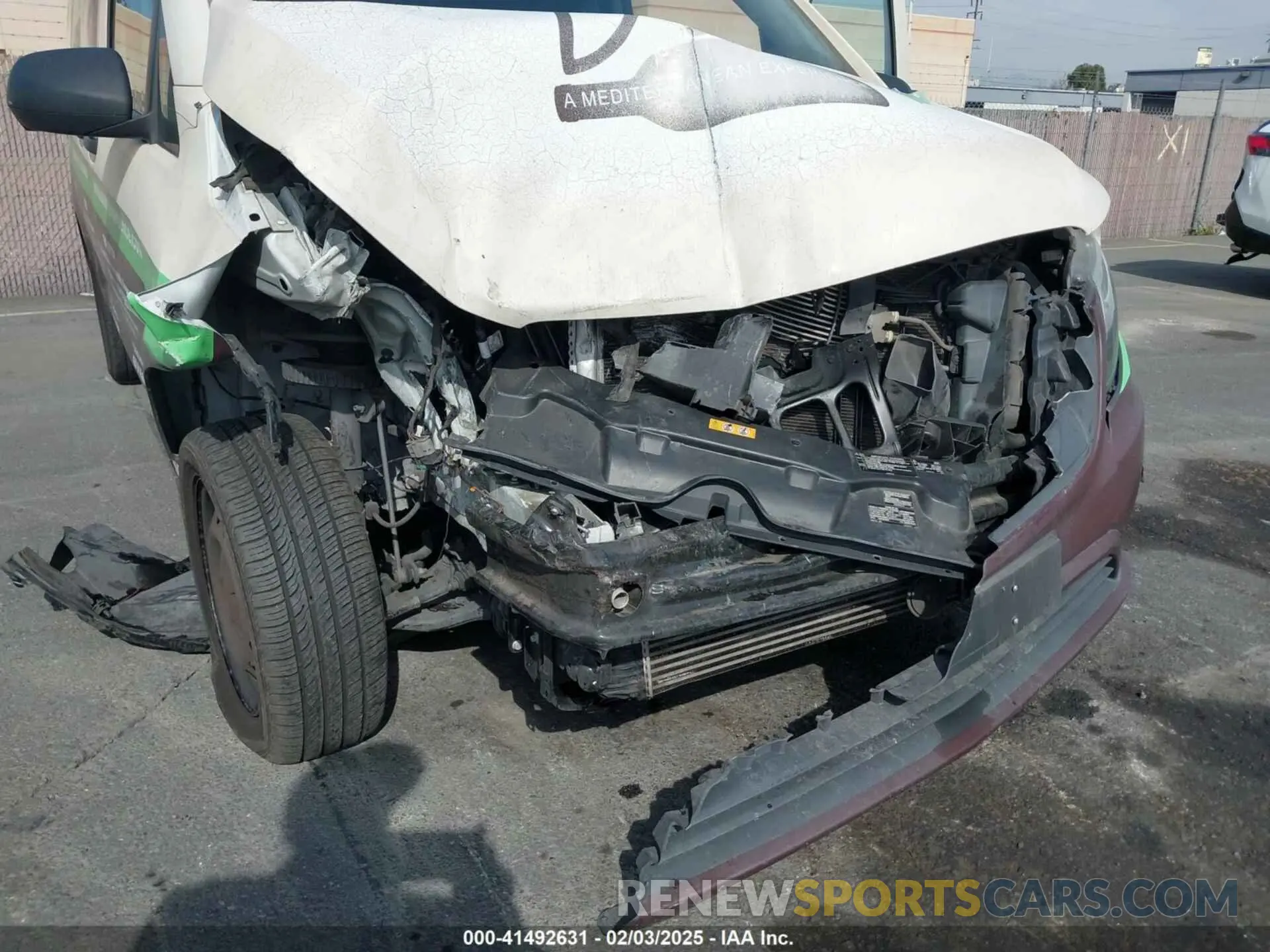 6 Photograph of a damaged car WD3PG2EA2L3670170 MERCEDES-BENZ METRIS 2020
