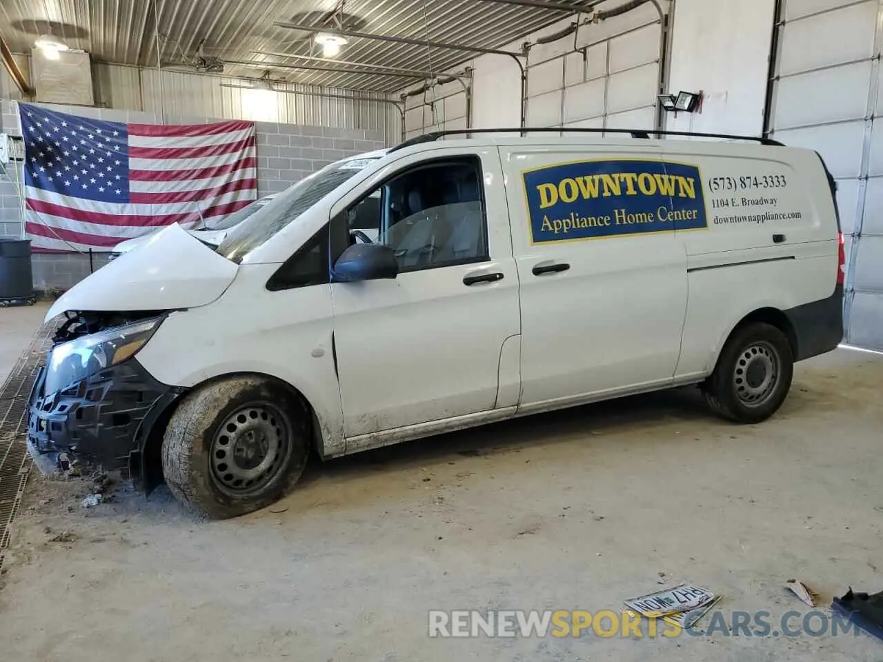 1 Photograph of a damaged car W1YV0CEY6M3857204 MERCEDES-BENZ METRIS 2021