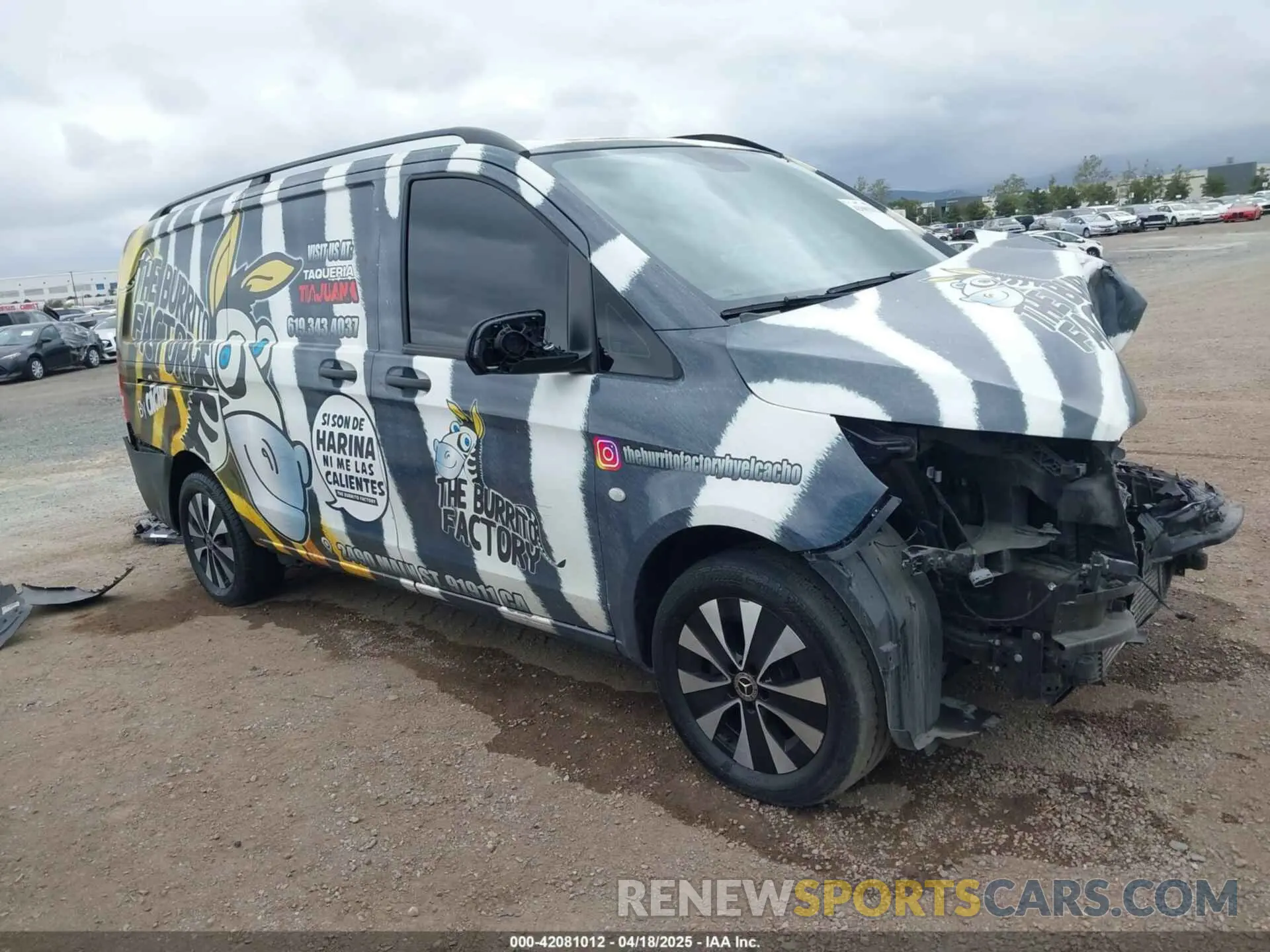 1 Photograph of a damaged car W1YV0BEY6N4149945 MERCEDES-BENZ METRIS 2022