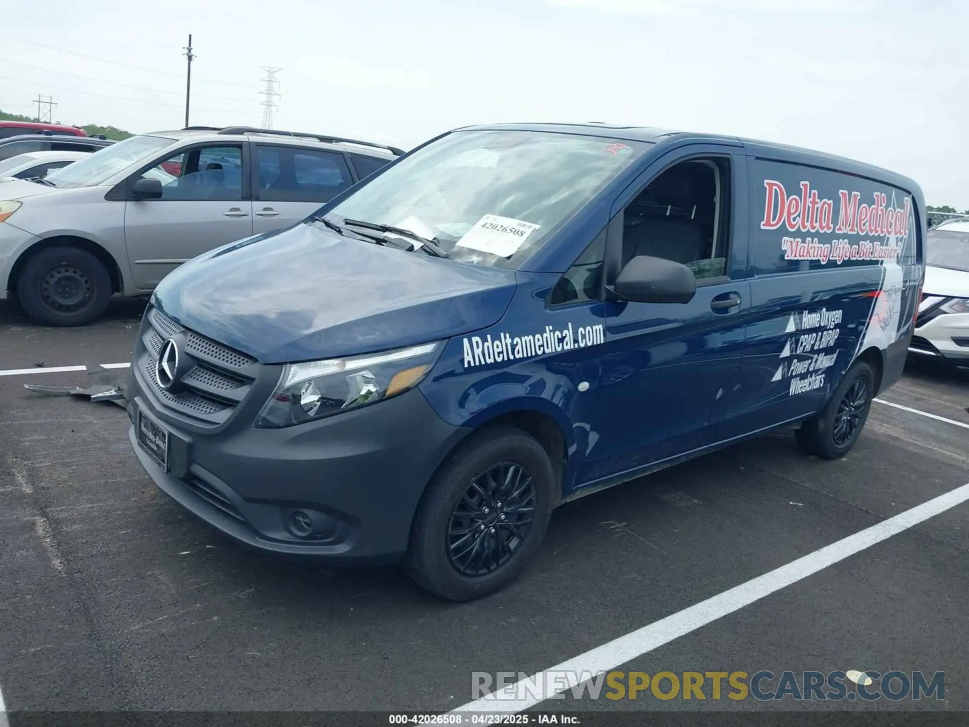 2 Photograph of a damaged car W1YV0BEY7N4132636 MERCEDES-BENZ METRIS 2022