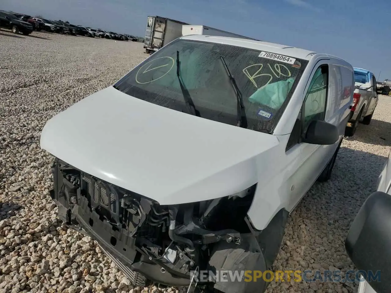 1 Photograph of a damaged car W1YV0BEY5P4224833 MERCEDES-BENZ METRIS 2023