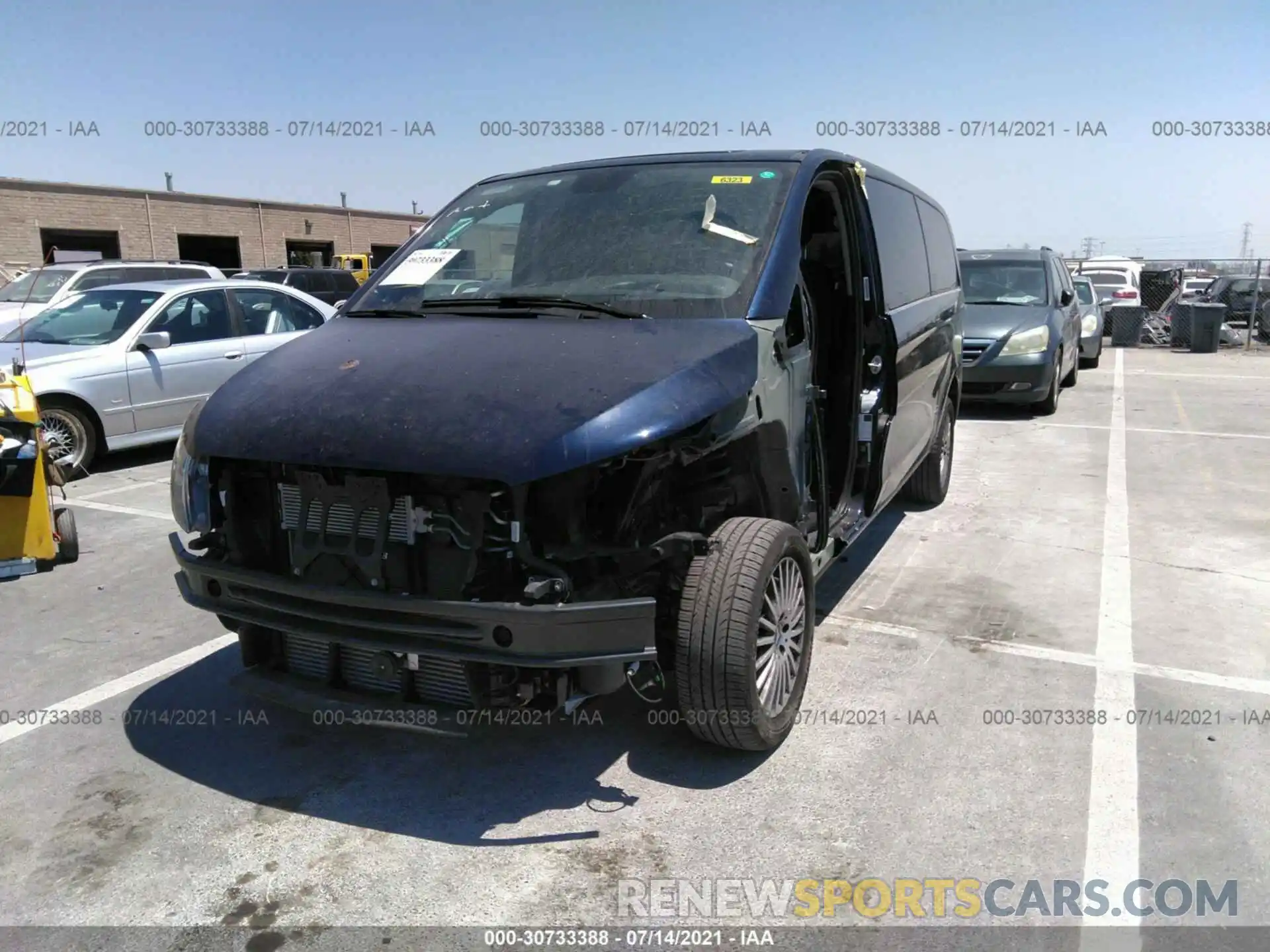 6 Photograph of a damaged car W1YV0CEY1L3689096 MERCEDES-BENZ METRIS CARGO VAN 2020