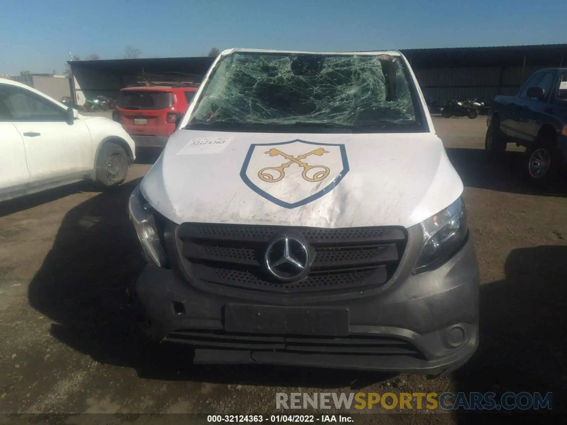 6 Photograph of a damaged car WD3PG2EA1L3673030 MERCEDES-BENZ METRIS CARGO VAN 2020