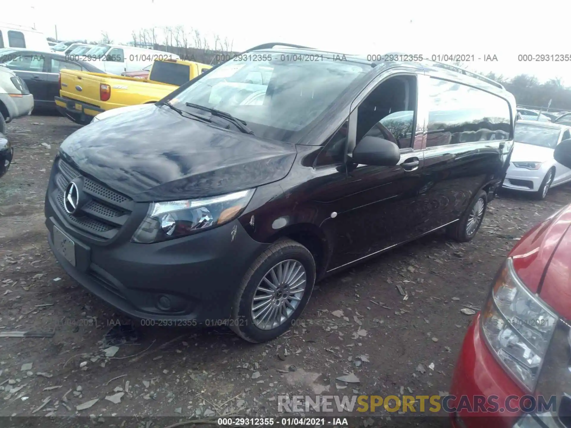 2 Photograph of a damaged car WD3PG3EA3L3644179 MERCEDES-BENZ METRIS CARGO VAN 2020