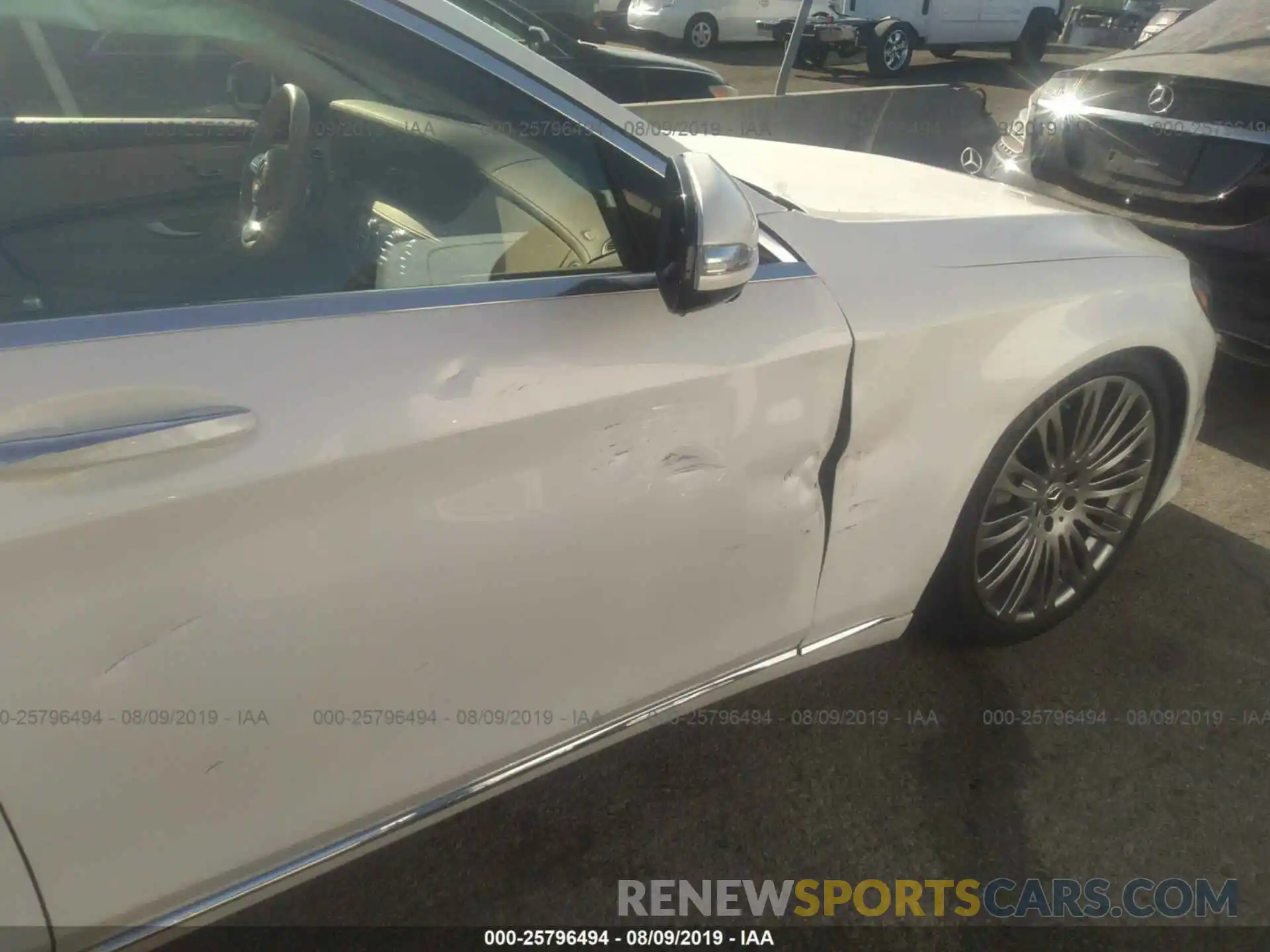 6 Photograph of a damaged car WDDUG6GB8KA430952 MERCEDES-BENZ S 2019