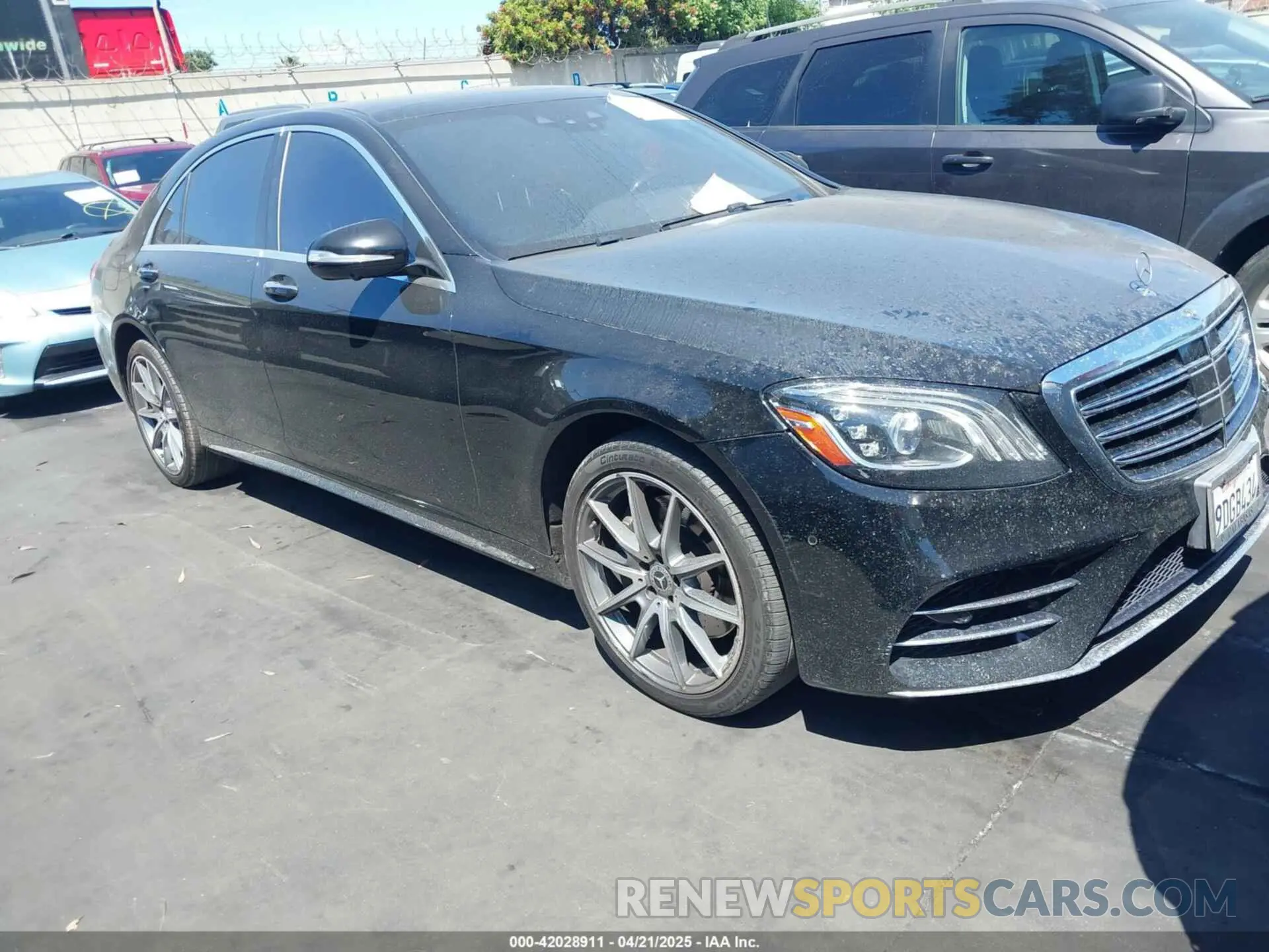 1 Photograph of a damaged car WDDUG6GB6KA496416 MERCEDES-BENZ S 450 2019