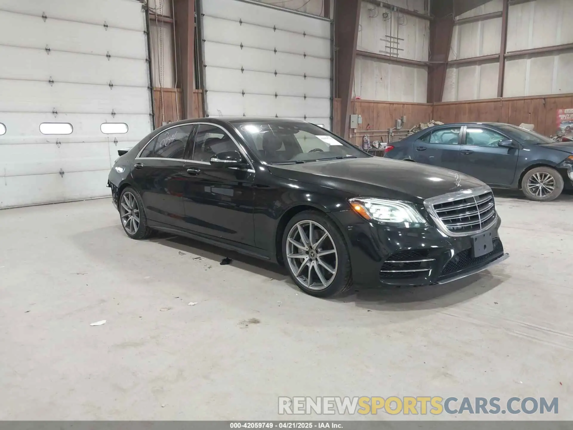 1 Photograph of a damaged car WDDUG6GB7KA455597 MERCEDES-BENZ S 450 2019