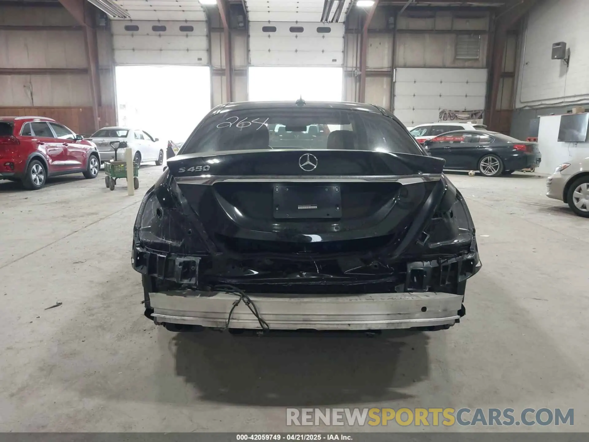 6 Photograph of a damaged car WDDUG6GB7KA455597 MERCEDES-BENZ S 450 2019