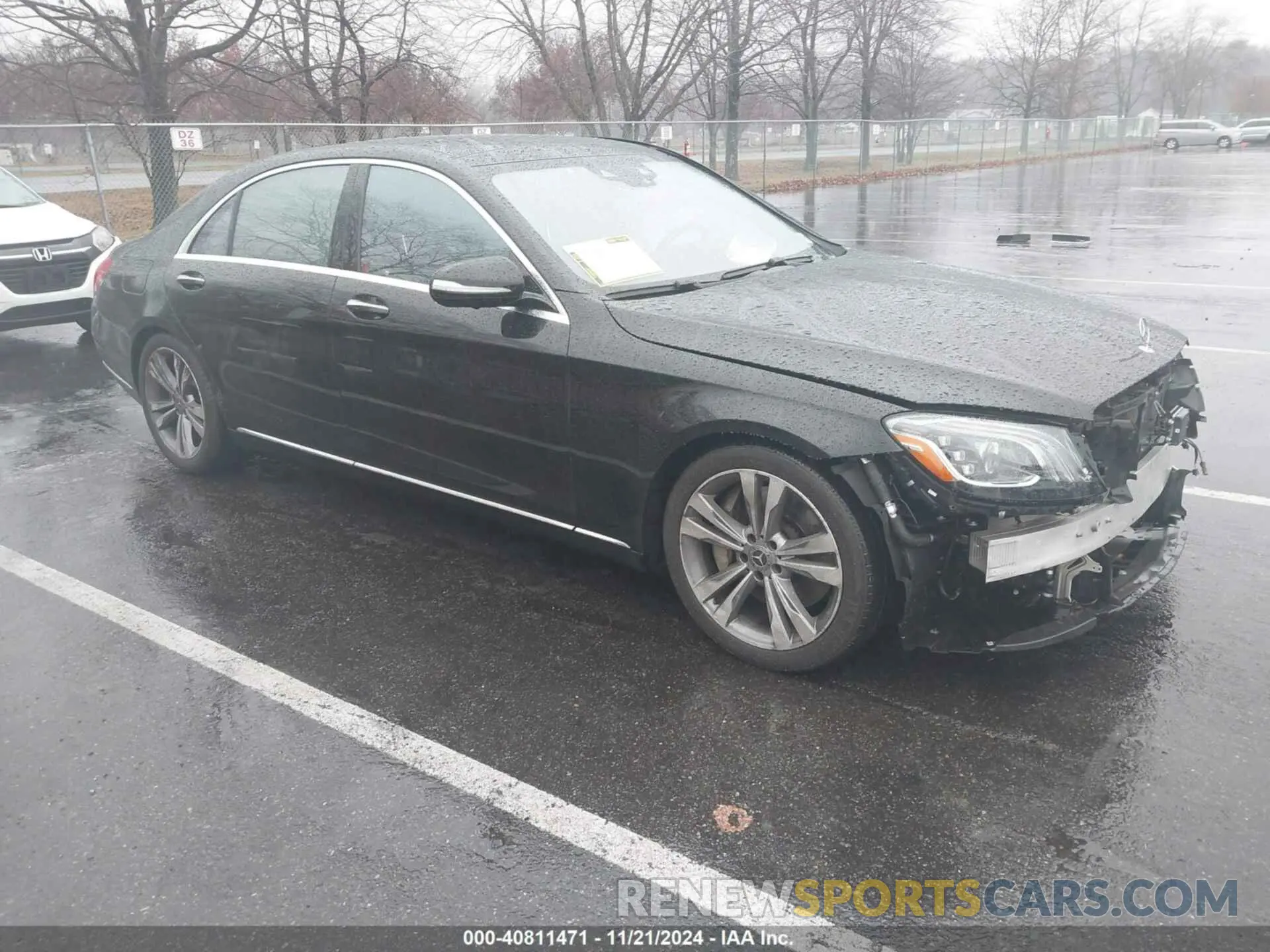 1 Photograph of a damaged car WDDUG6EB8LA505749 MERCEDES-BENZ S 450 2020