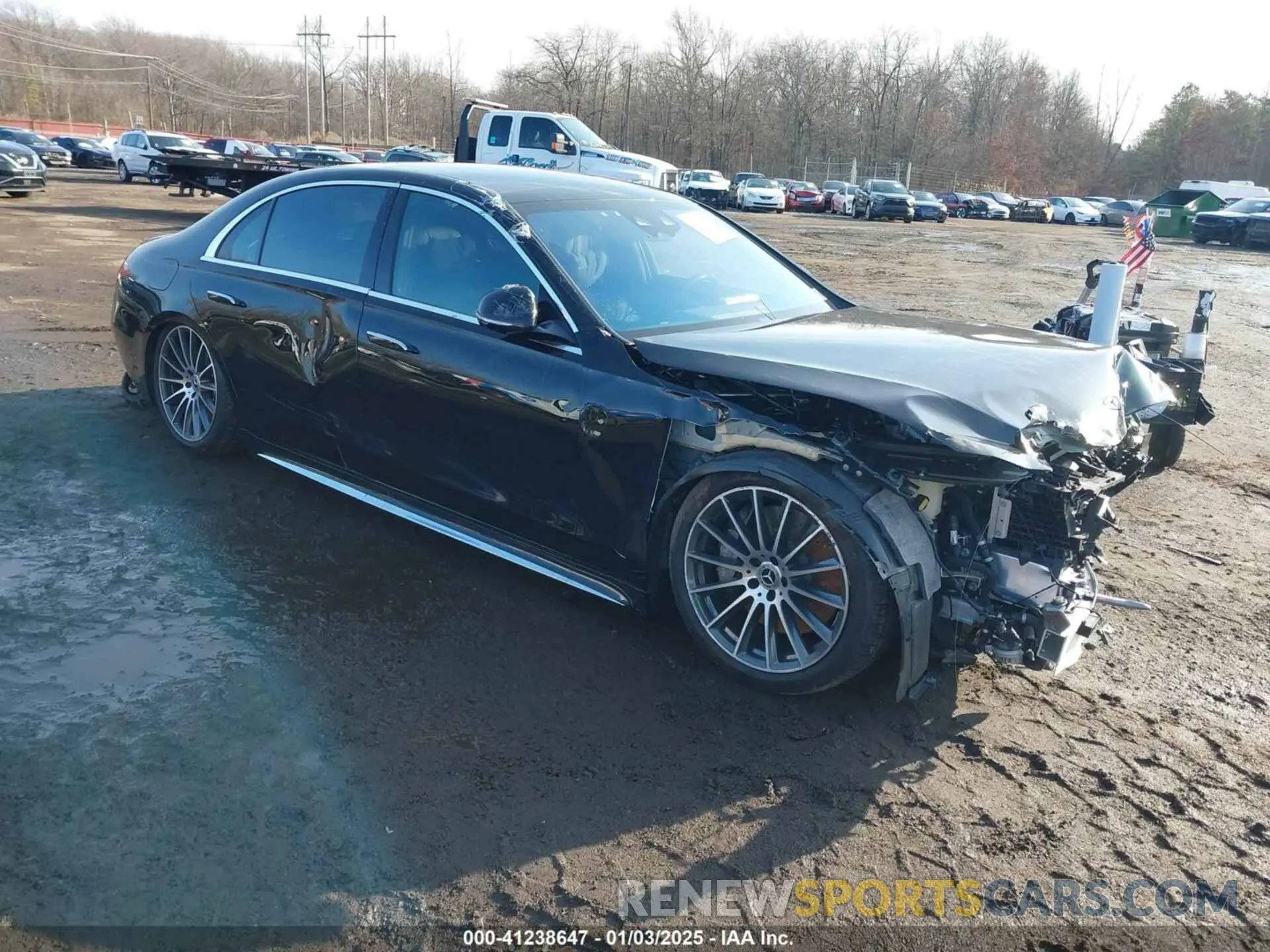 1 Photograph of a damaged car W1K6G6DB2PA173405 MERCEDES-BENZ S 500 2023