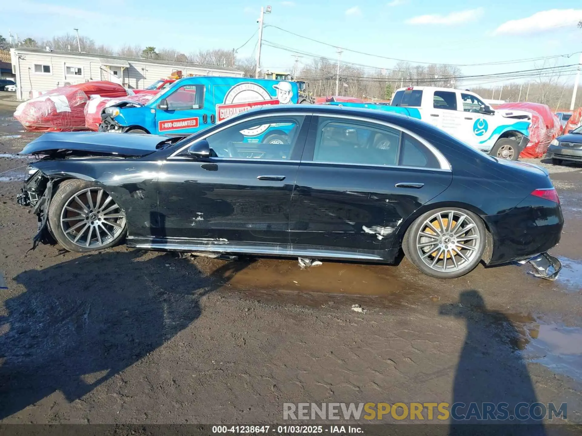 14 Photograph of a damaged car W1K6G6DB2PA173405 MERCEDES-BENZ S 500 2023