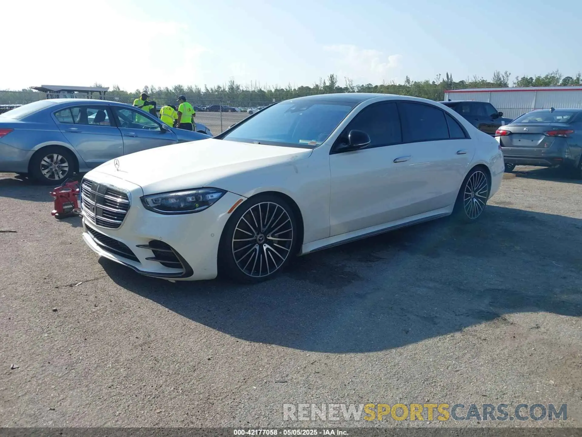 2 Photograph of a damaged car W1K6G6DB3PA222076 MERCEDES-BENZ S 500 2023