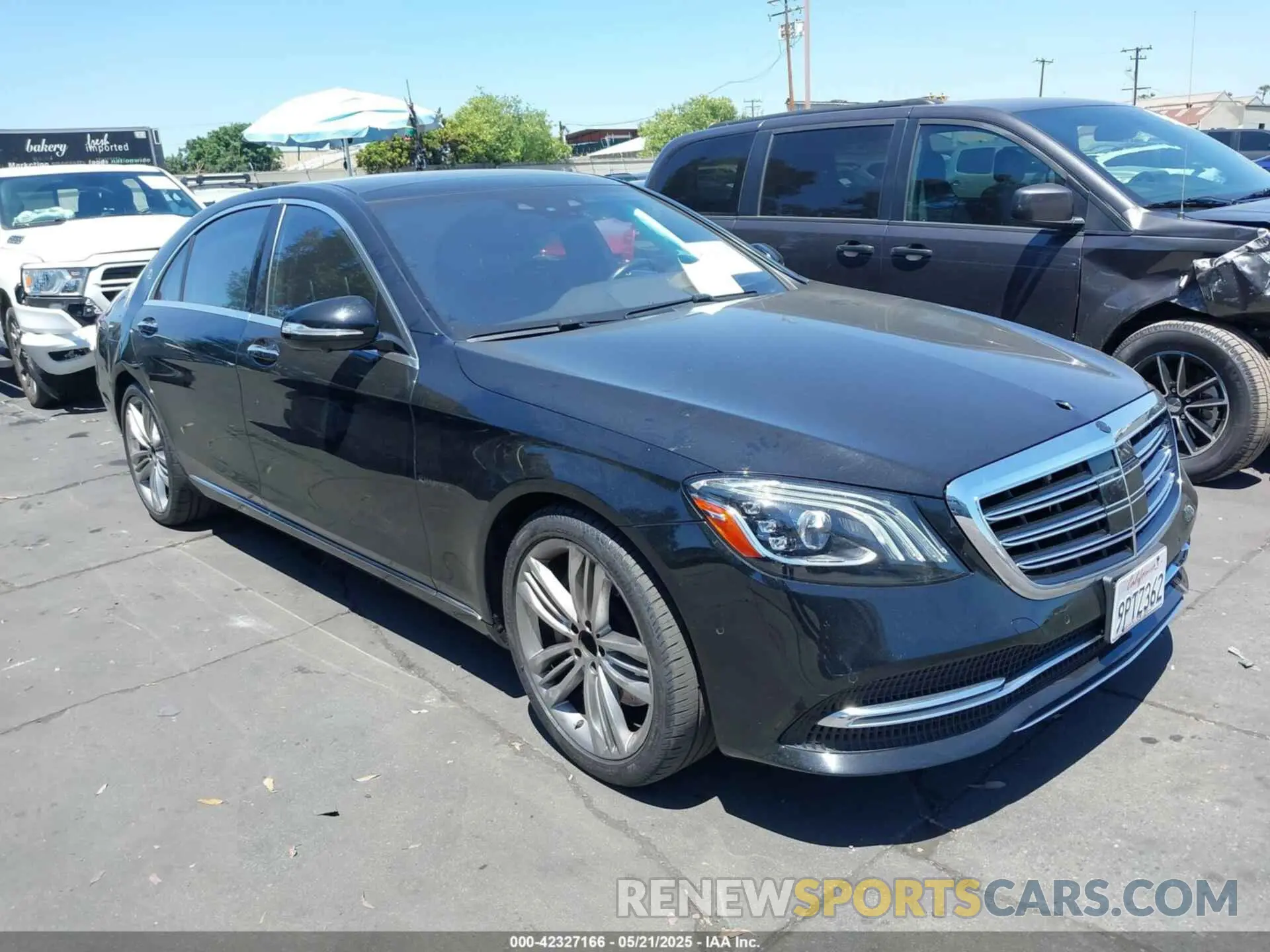 1 Photograph of a damaged car WDDUG8DB0KA456557 MERCEDES-BENZ S 560 2019