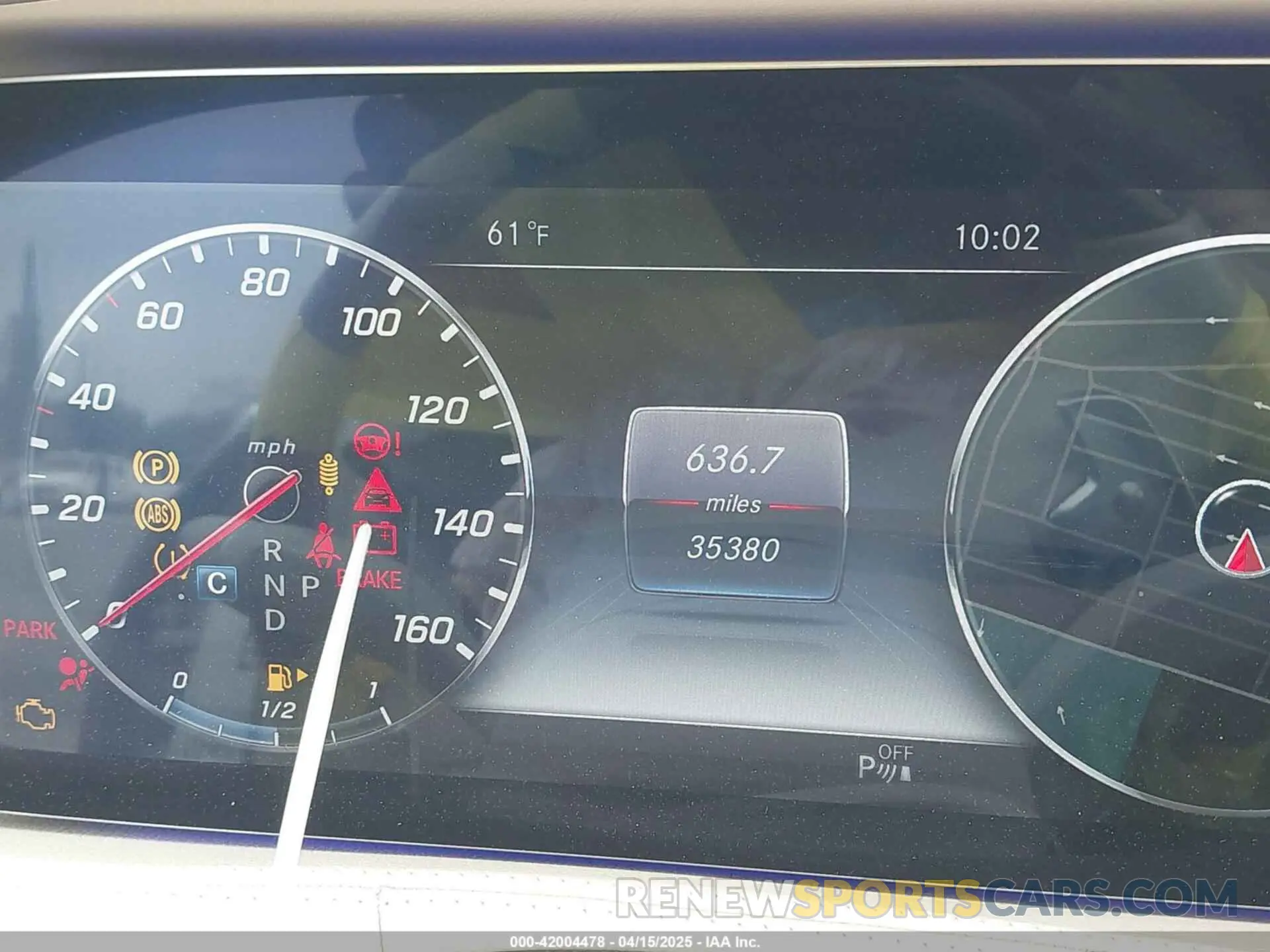 15 Photograph of a damaged car WDDUG8DB8KA438078 MERCEDES-BENZ S 560 2019