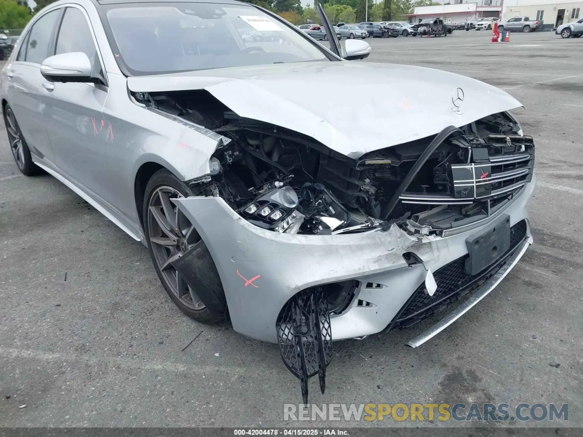6 Photograph of a damaged car WDDUG8DB8KA438078 MERCEDES-BENZ S 560 2019