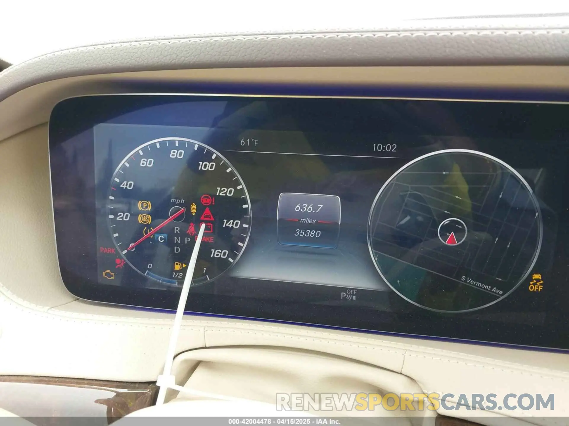 7 Photograph of a damaged car WDDUG8DB8KA438078 MERCEDES-BENZ S 560 2019