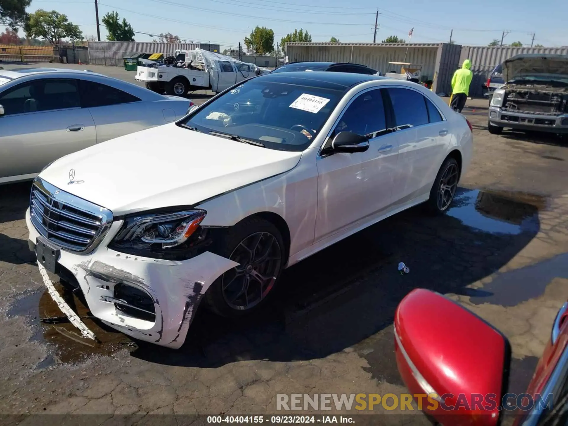 2 Photograph of a damaged car WDDUG8DB9KA434251 MERCEDES-BENZ S 560 2019
