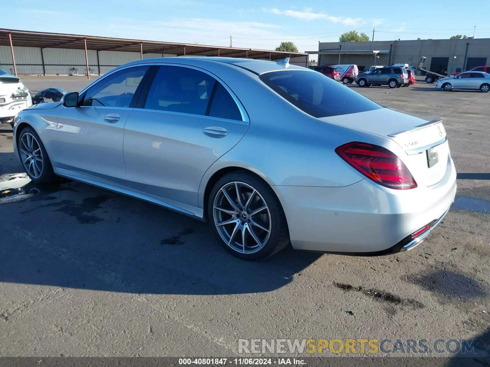 3 Photograph of a damaged car WDDUG8DB9KA453527 MERCEDES-BENZ S 560 2019