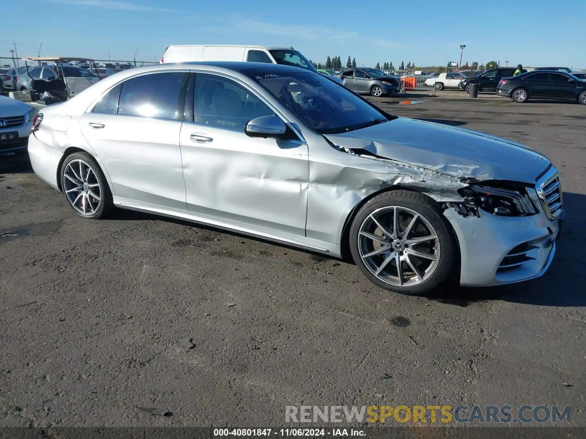 6 Photograph of a damaged car WDDUG8DB9KA453527 MERCEDES-BENZ S 560 2019