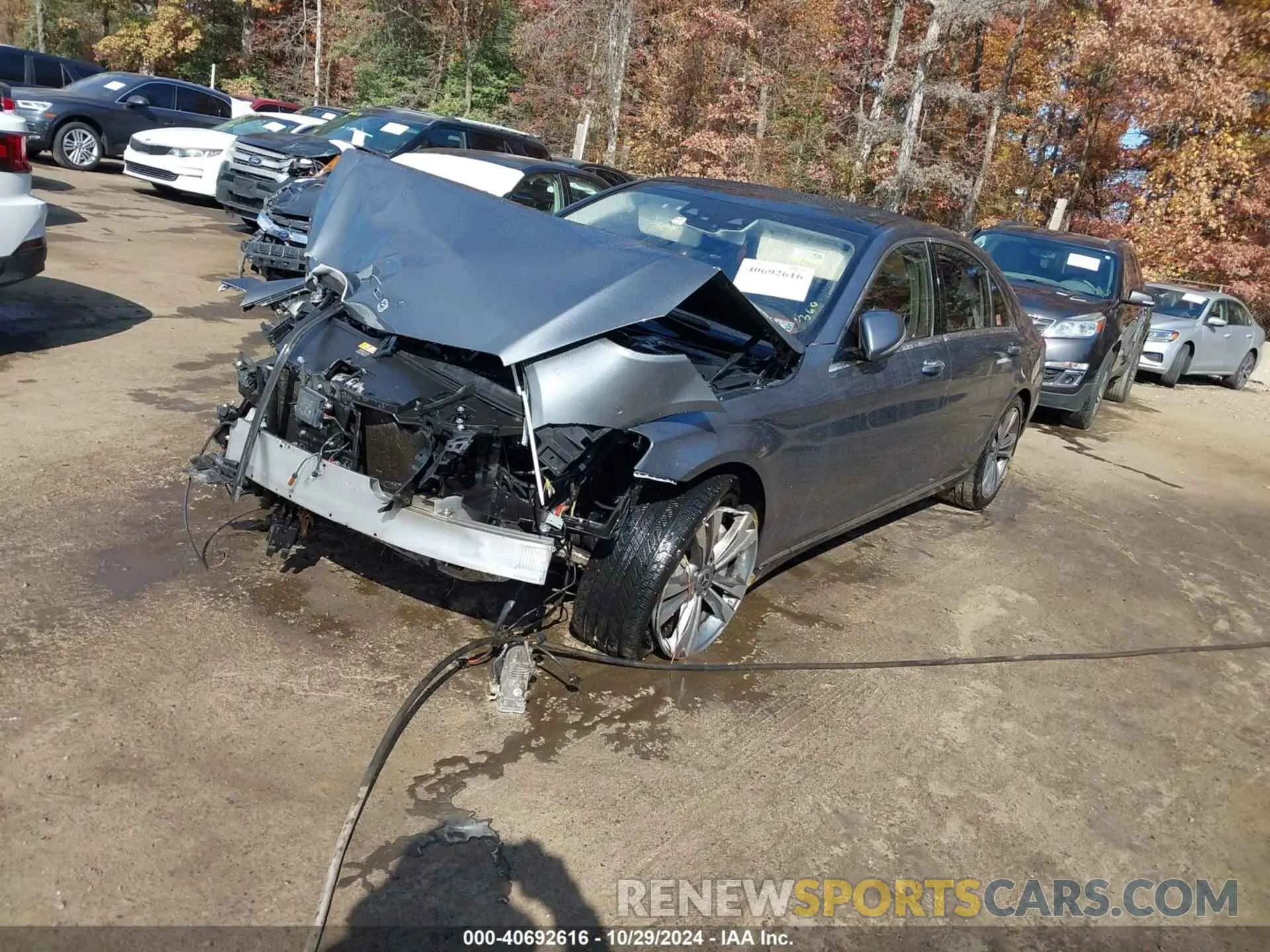 2 Photograph of a damaged car WDDUG8GB1KA444168 MERCEDES-BENZ S 560 2019