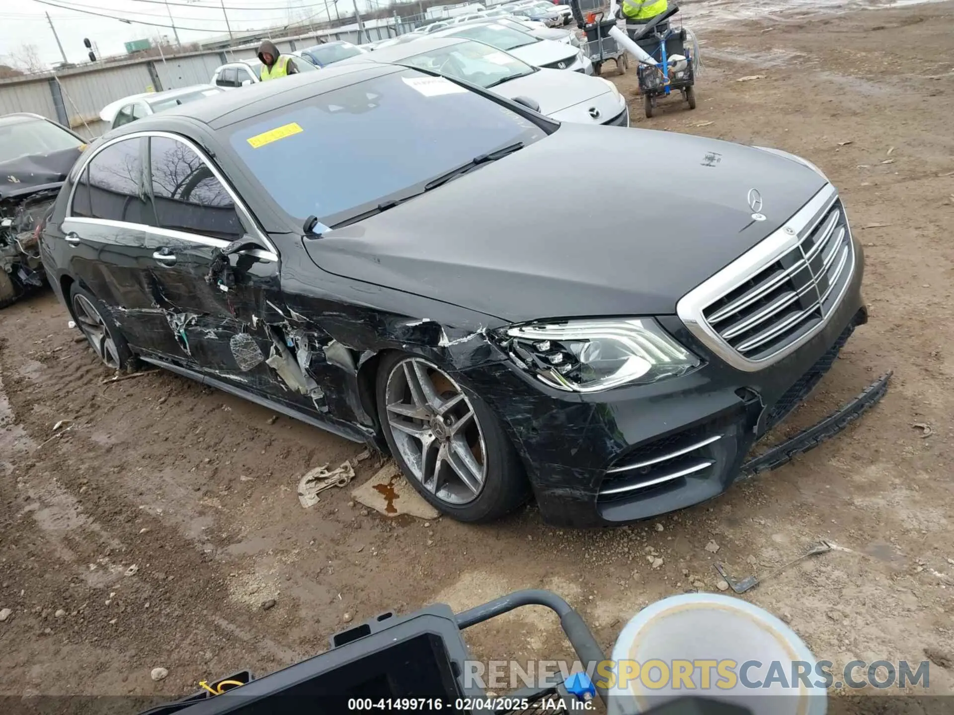 1 Photograph of a damaged car WDDUG8GB9KA429594 MERCEDES-BENZ S 560 2019