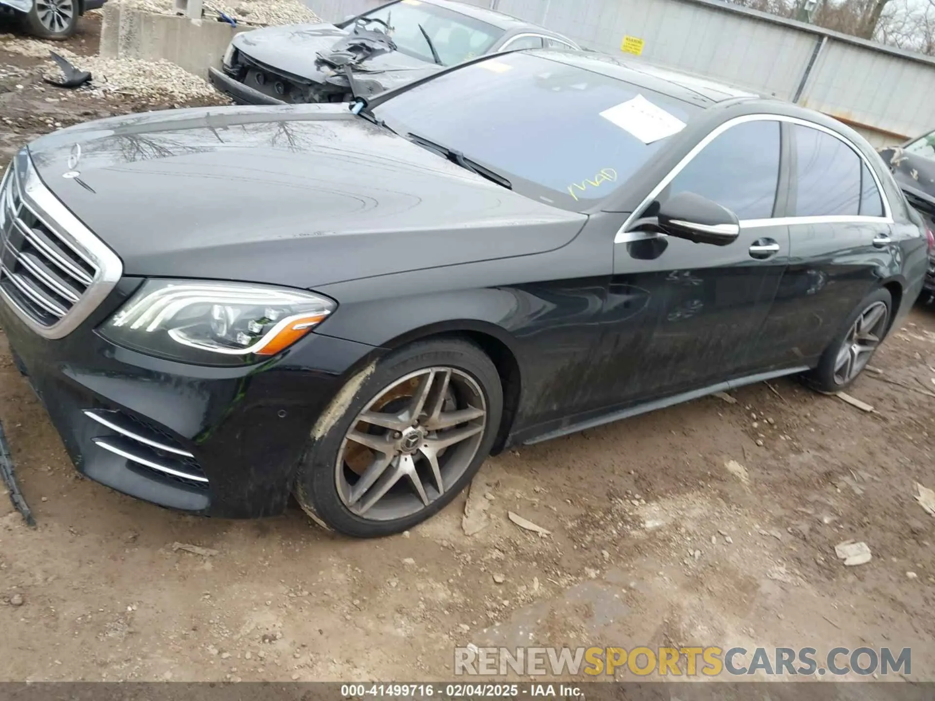2 Photograph of a damaged car WDDUG8GB9KA429594 MERCEDES-BENZ S 560 2019