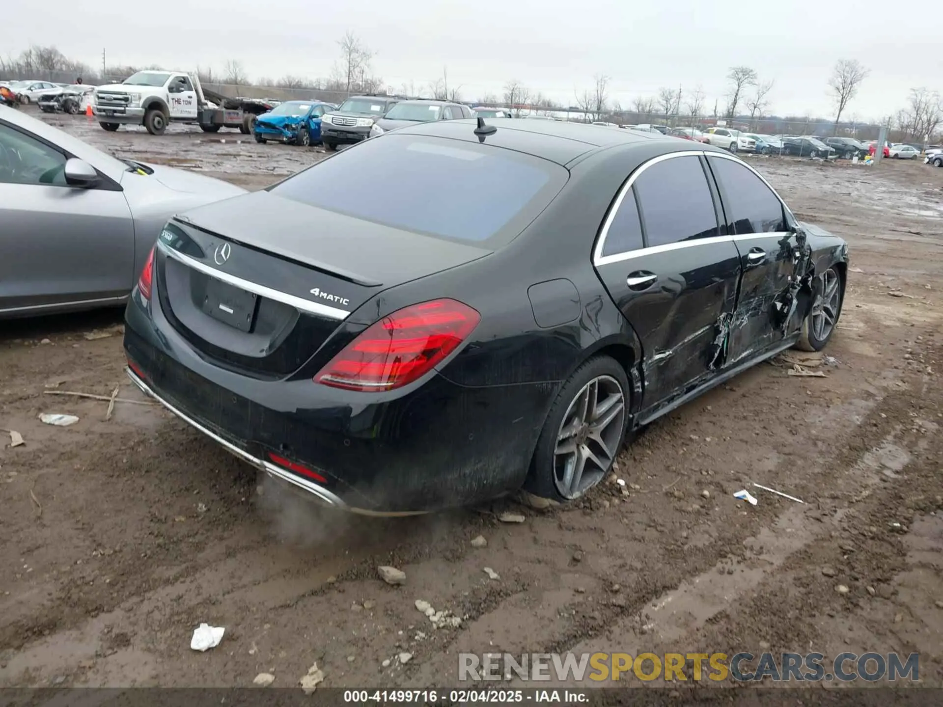 4 Photograph of a damaged car WDDUG8GB9KA429594 MERCEDES-BENZ S 560 2019