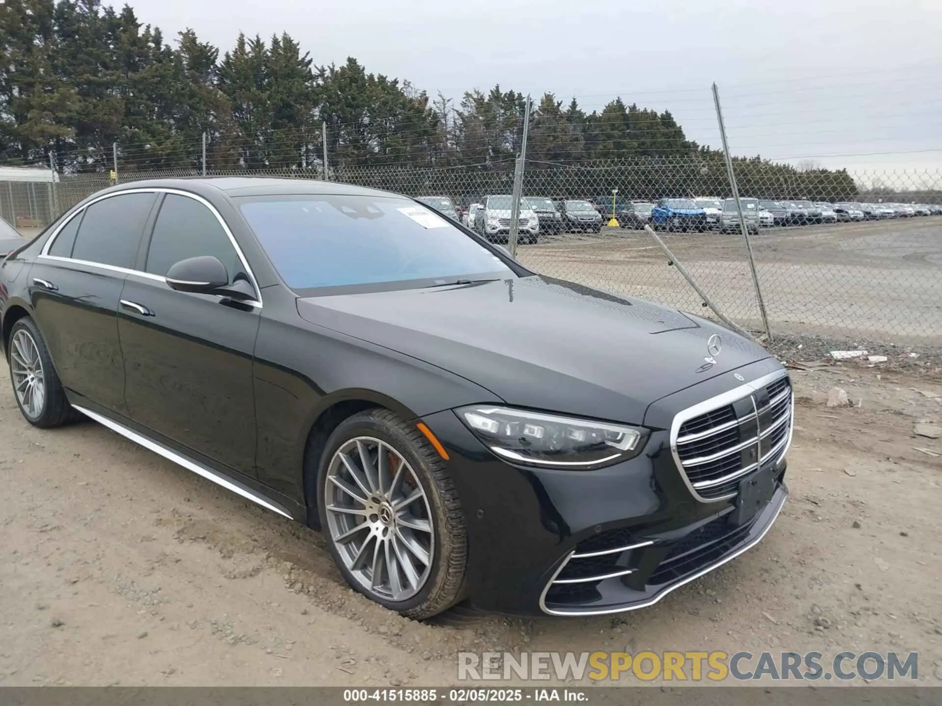 1 Photograph of a damaged car W1K6G7GB1MA037005 MERCEDES-BENZ S 580 2021