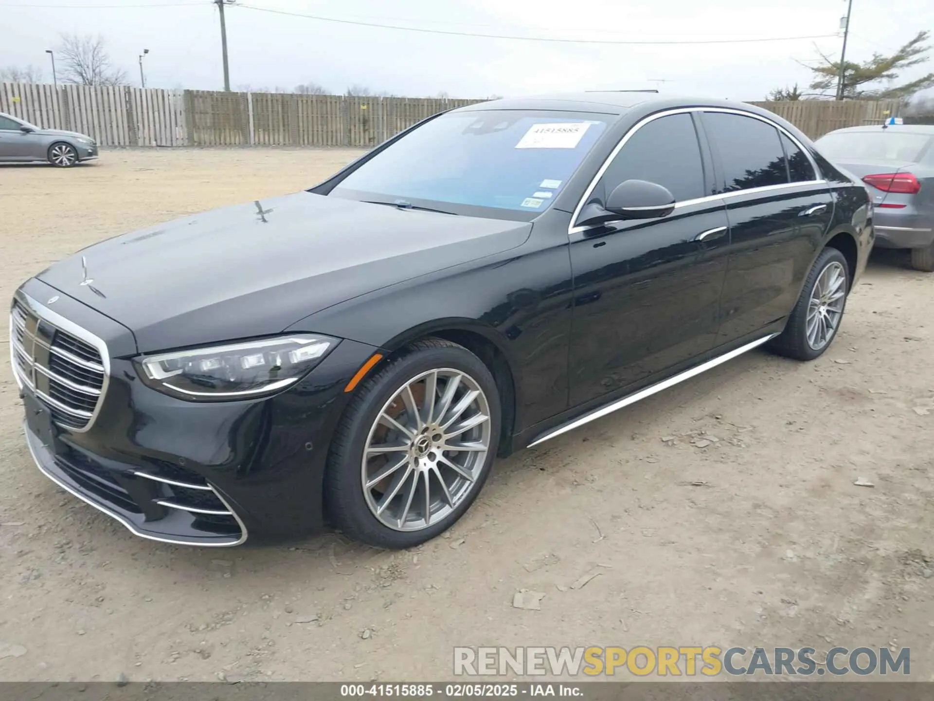 2 Photograph of a damaged car W1K6G7GB1MA037005 MERCEDES-BENZ S 580 2021