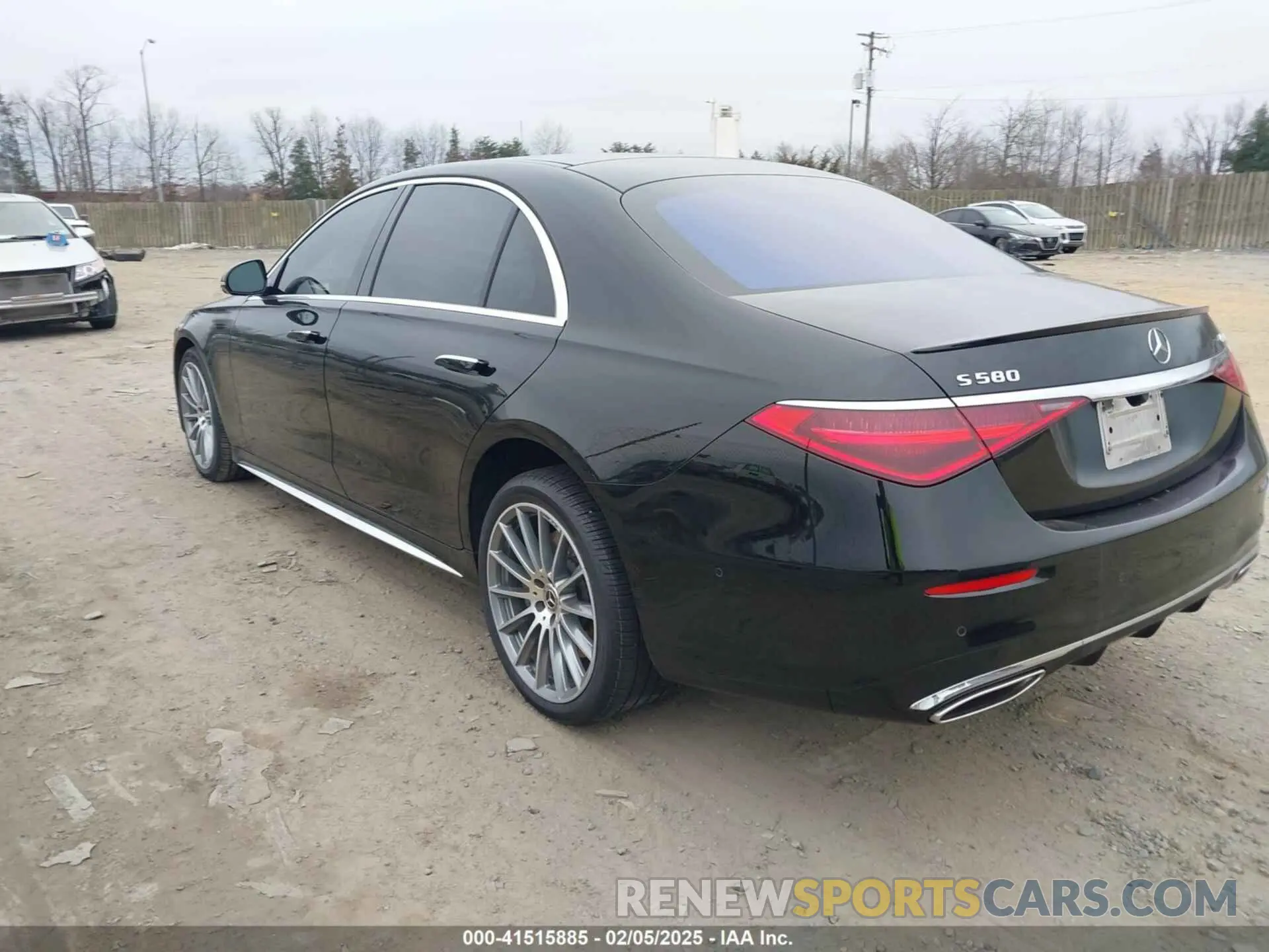 3 Photograph of a damaged car W1K6G7GB1MA037005 MERCEDES-BENZ S 580 2021