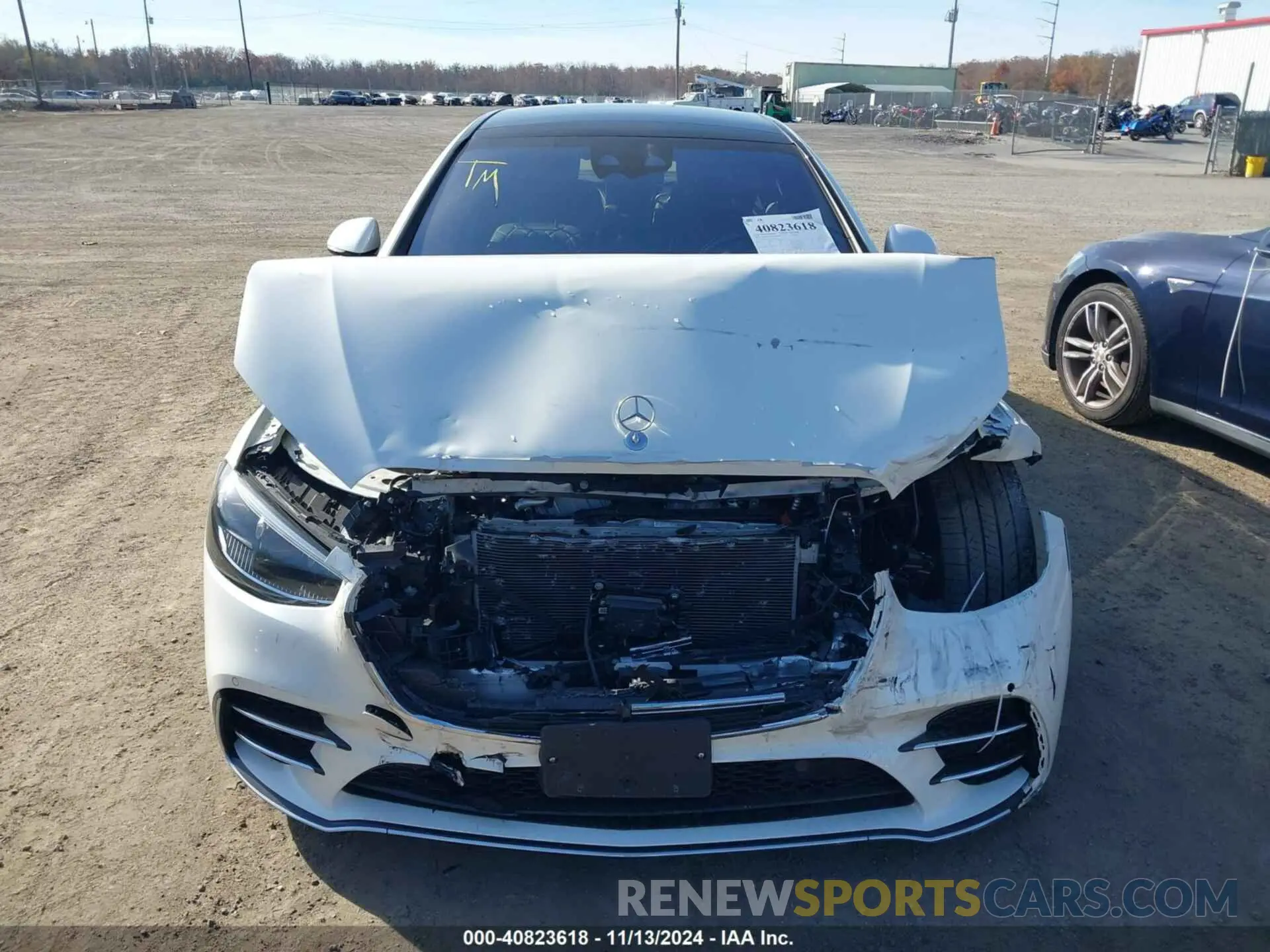 12 Photograph of a damaged car W1K6G7GB3MA041279 MERCEDES-BENZ S 580 2021