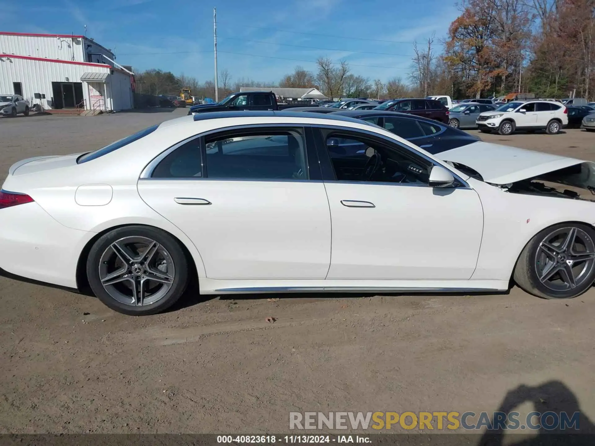 13 Photograph of a damaged car W1K6G7GB3MA041279 MERCEDES-BENZ S 580 2021