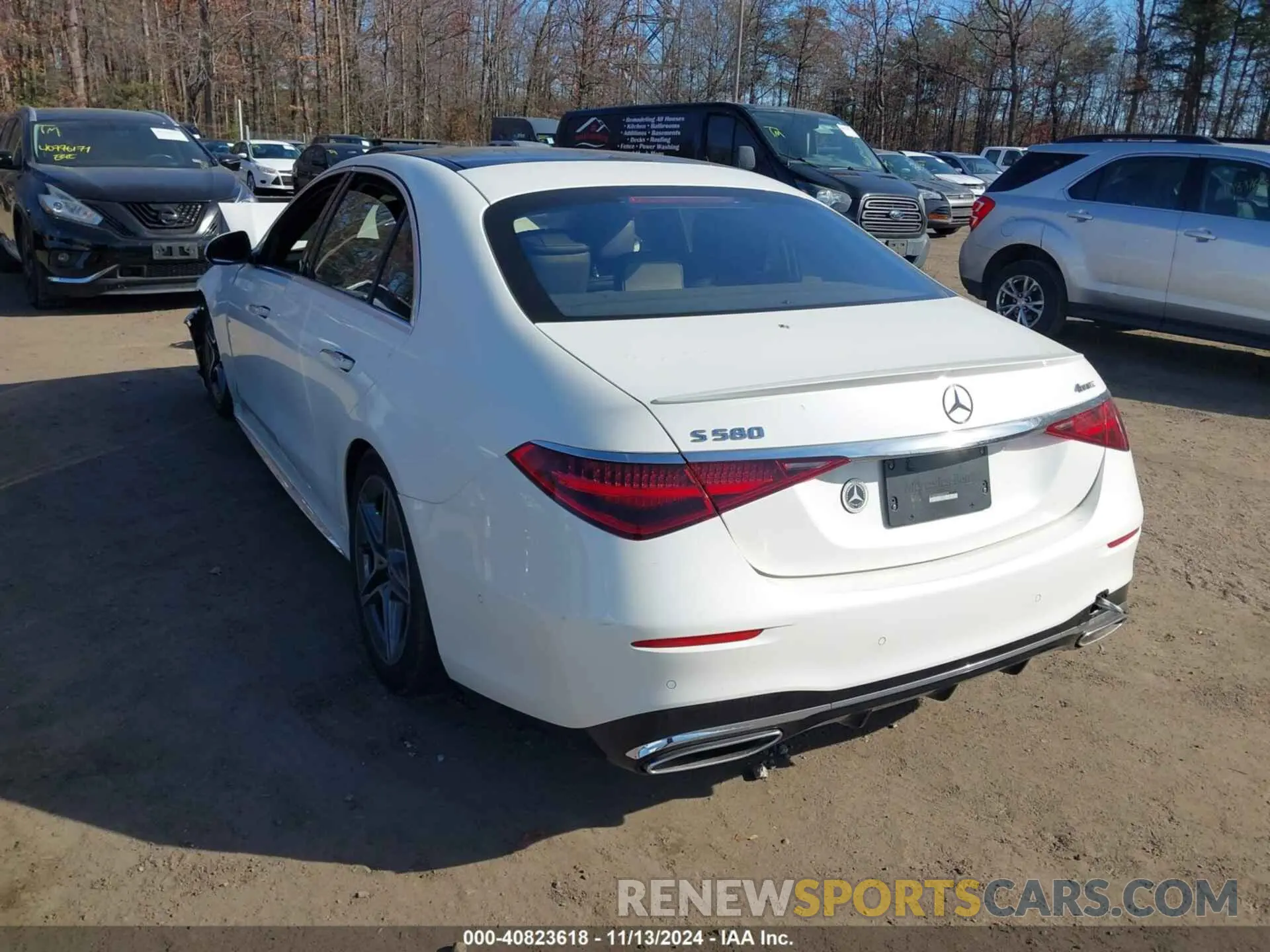 3 Photograph of a damaged car W1K6G7GB3MA041279 MERCEDES-BENZ S 580 2021