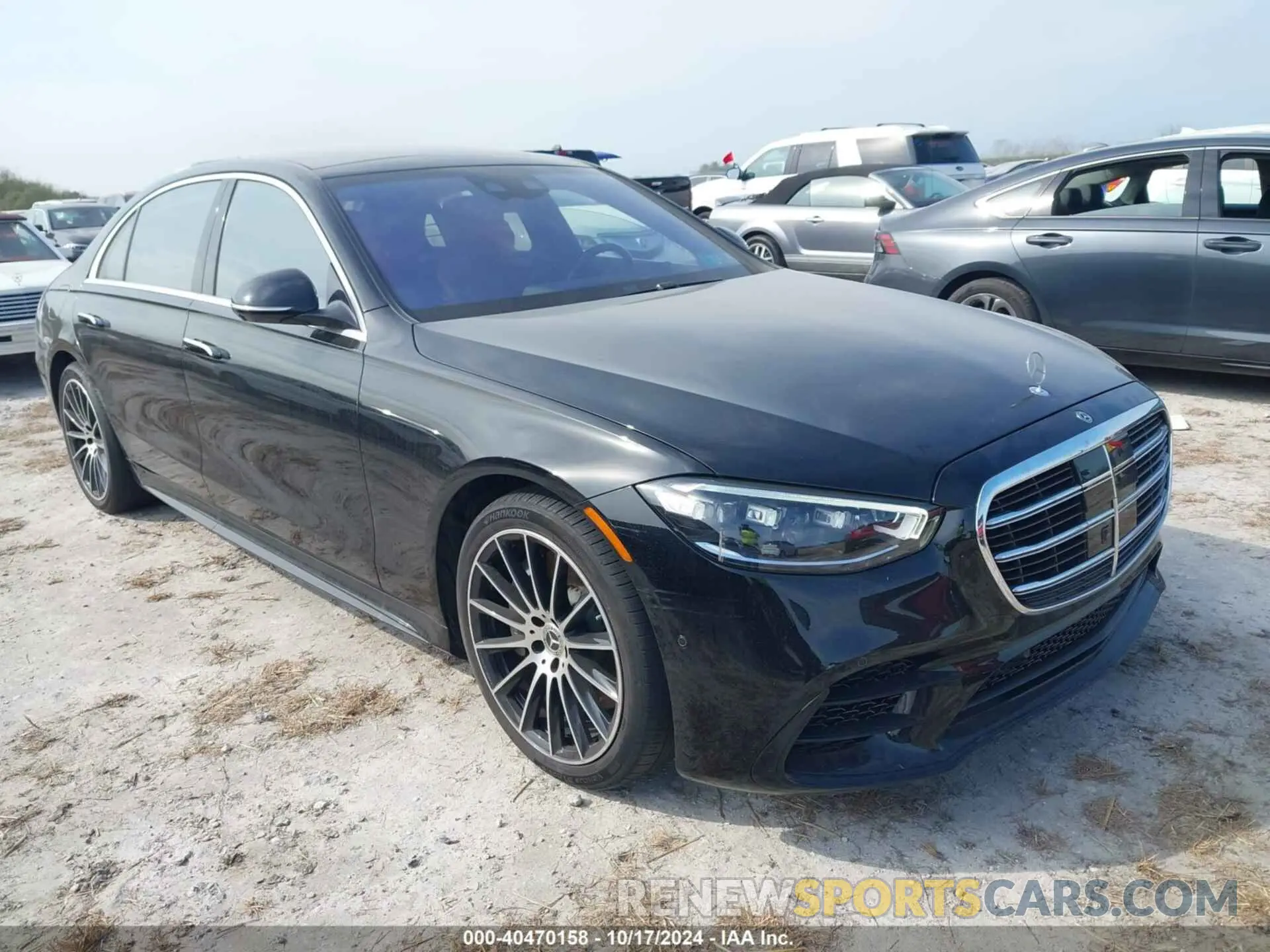 1 Photograph of a damaged car W1K6G7GB4MA022269 MERCEDES-BENZ S 580 2021