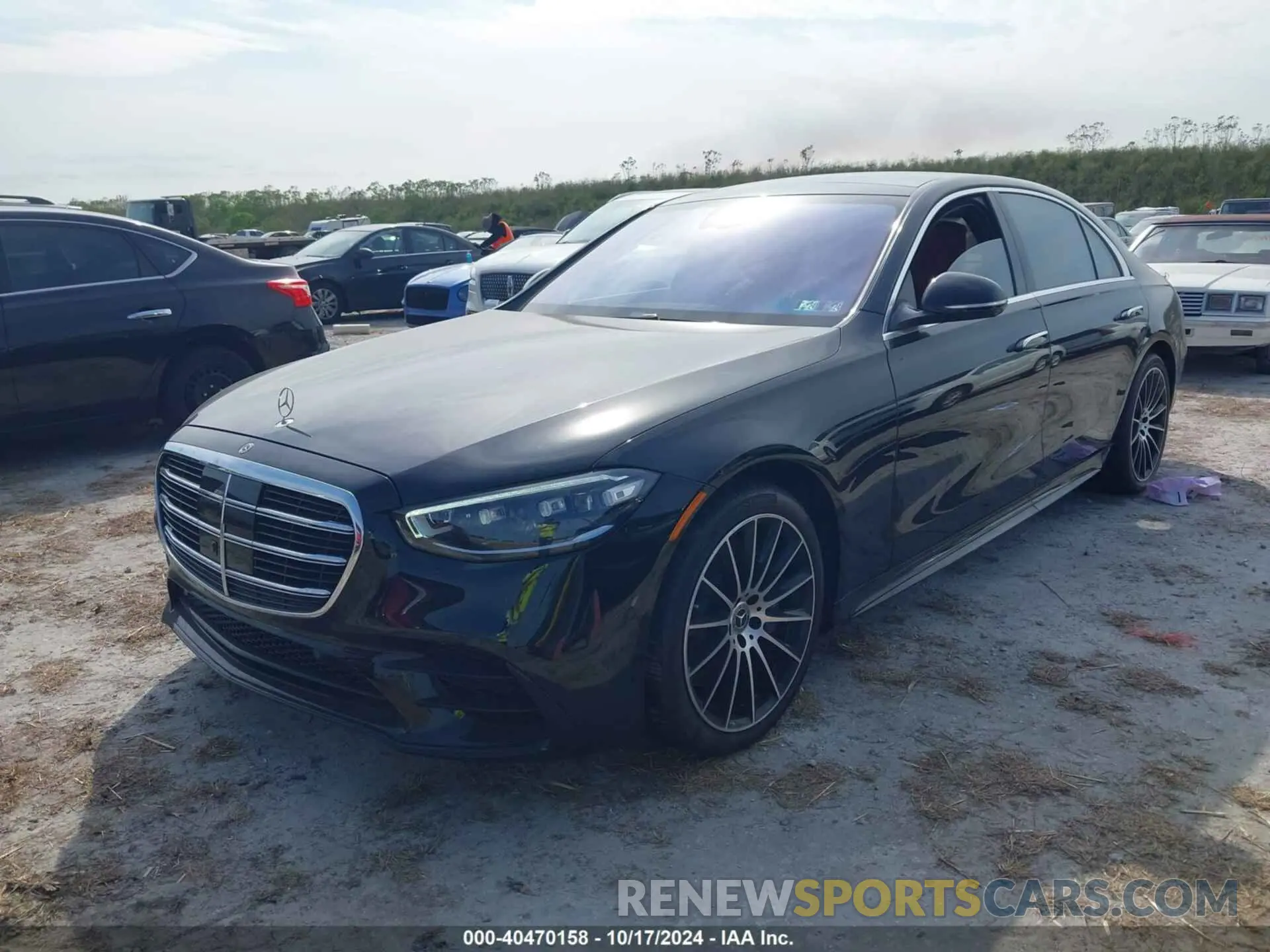 2 Photograph of a damaged car W1K6G7GB4MA022269 MERCEDES-BENZ S 580 2021
