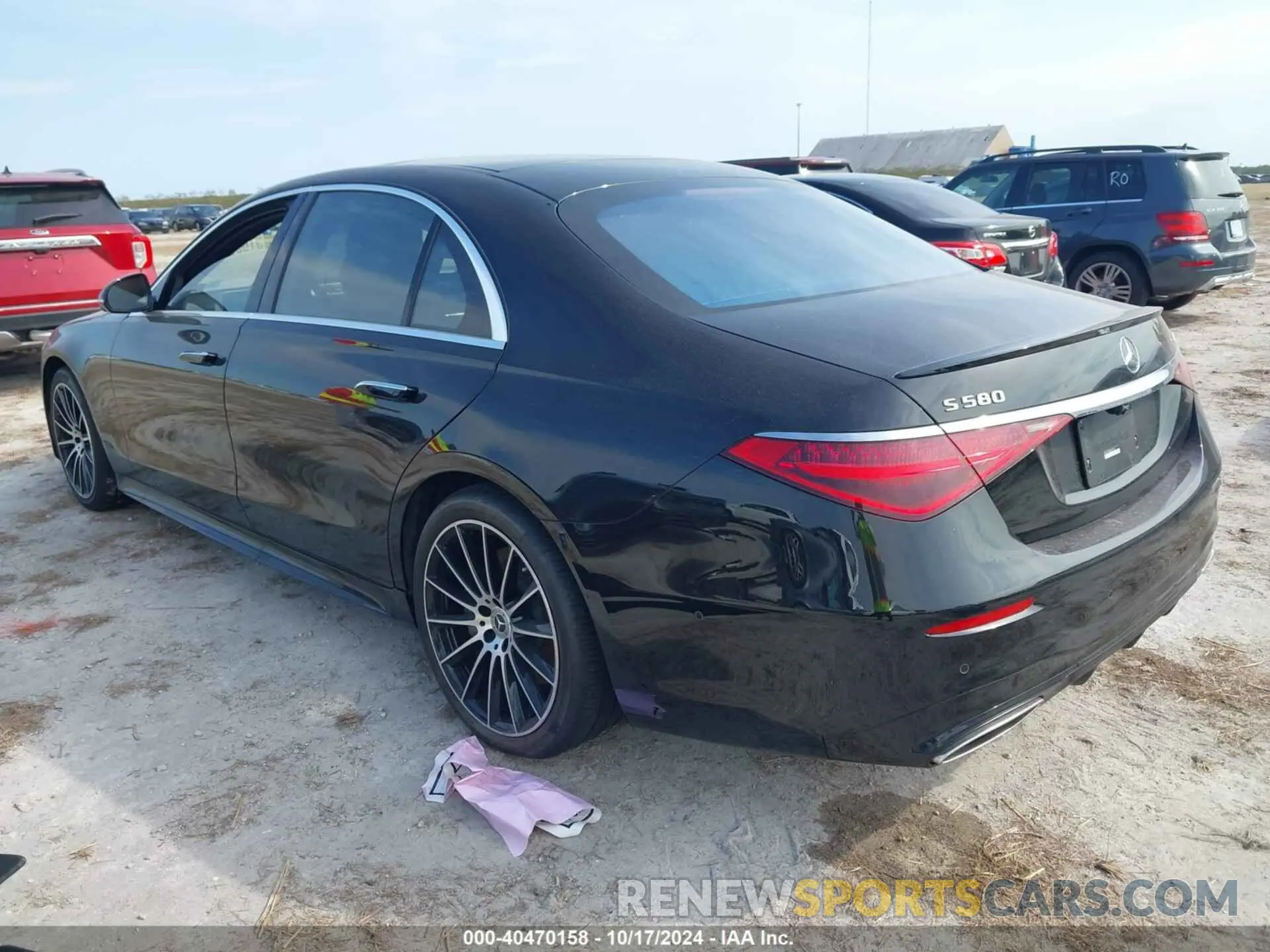 3 Photograph of a damaged car W1K6G7GB4MA022269 MERCEDES-BENZ S 580 2021