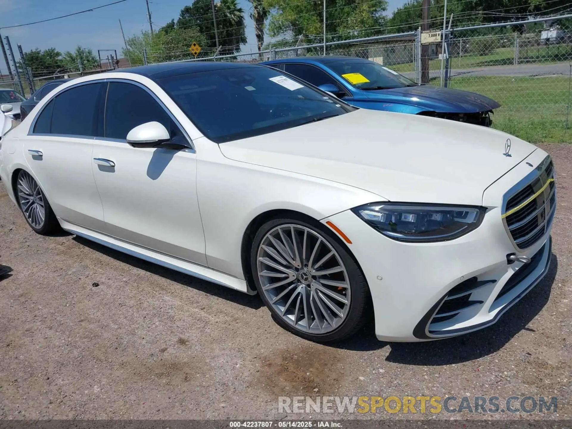 1 Photograph of a damaged car W1K6G7GB5MA022278 MERCEDES-BENZ S 580 2021