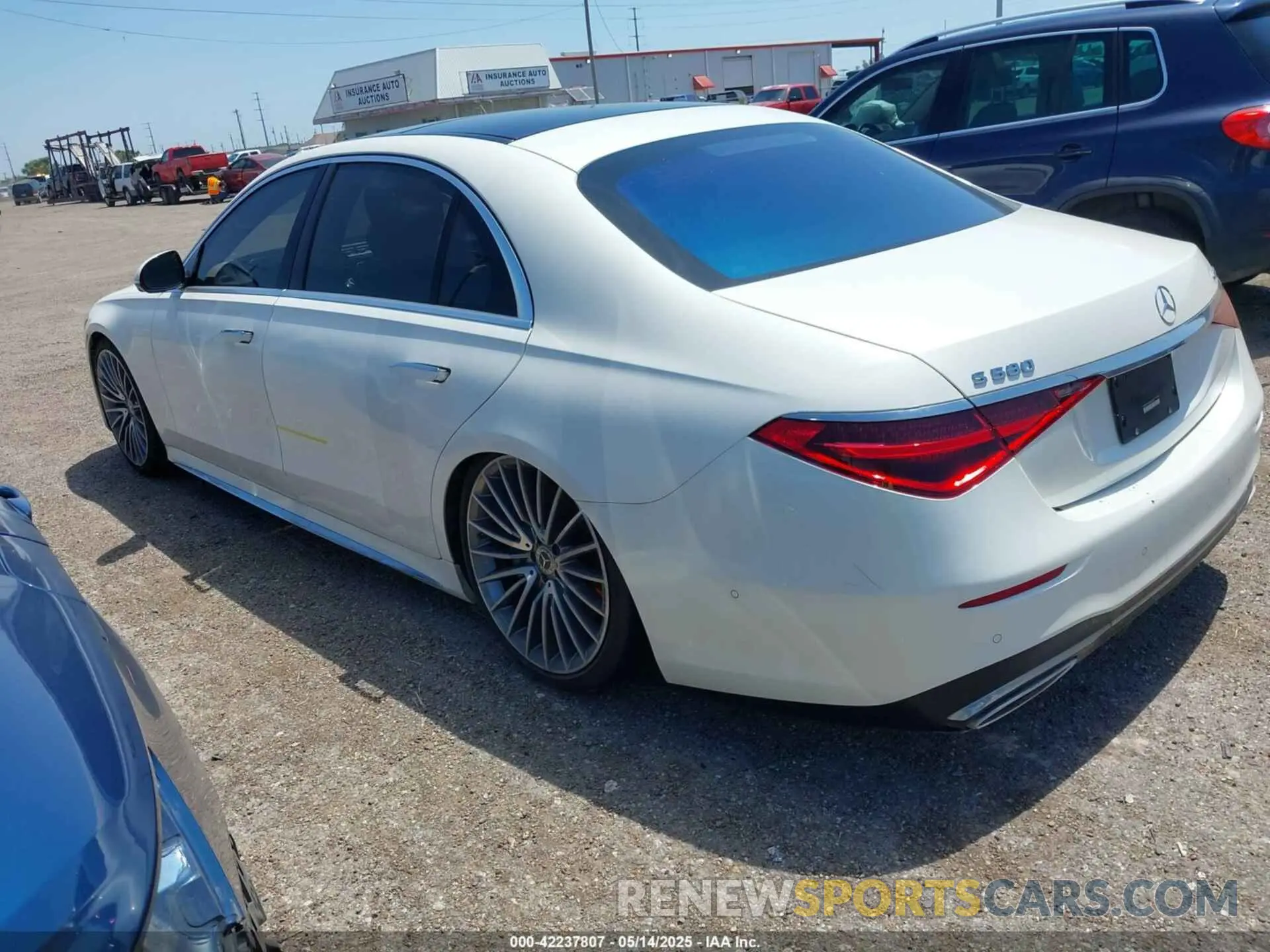 3 Photograph of a damaged car W1K6G7GB5MA022278 MERCEDES-BENZ S 580 2021