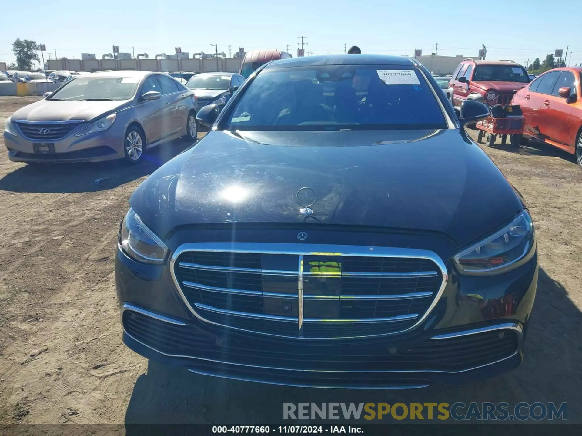 12 Photograph of a damaged car W1K6G7GB7MA018202 MERCEDES-BENZ S 580 2021